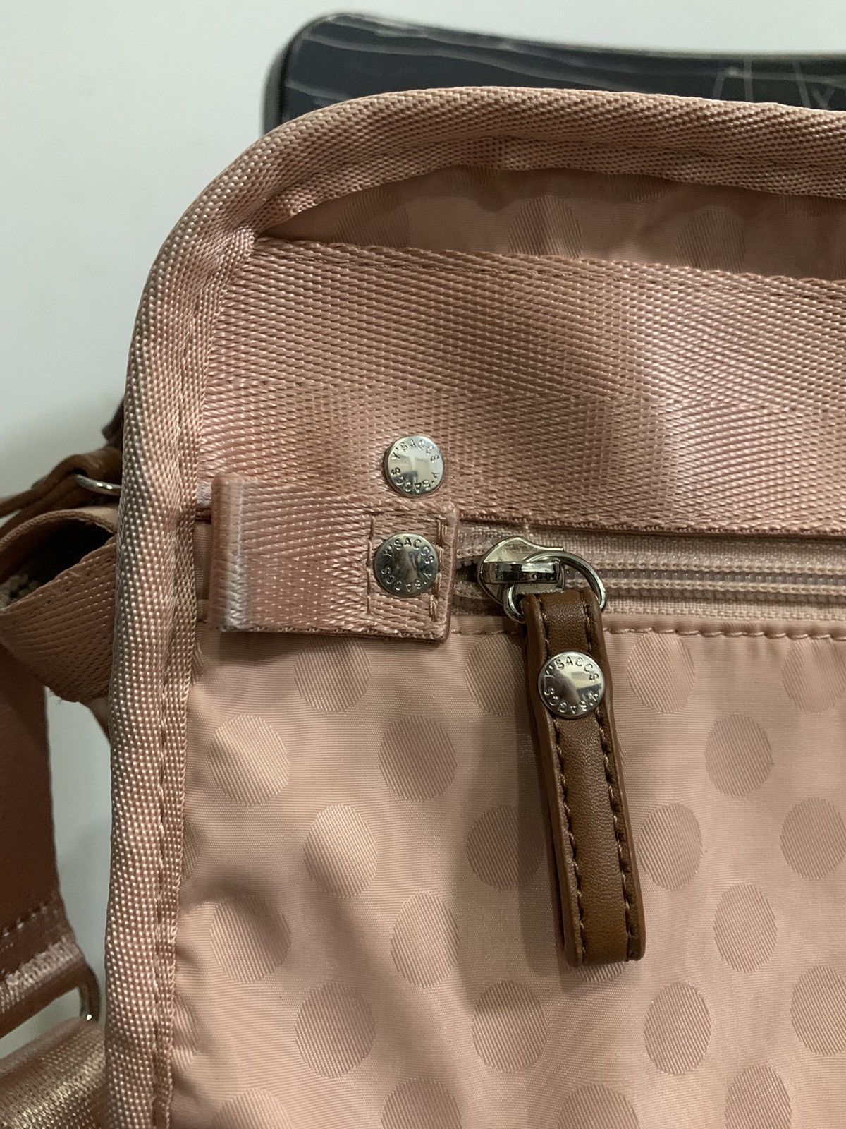Japanese Brand × Yohji Yamamoto Y’SACCS Shoulder Bag Dusty Pink Size ONE SIZE - 5 Thumbnail