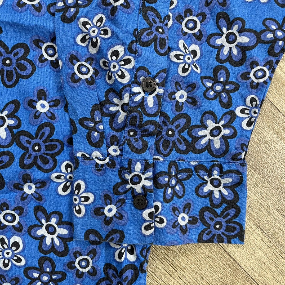Marni × Uniqlo Marni Uniqlo Floral Oversized Printed Long Shirt Size L Size US L / EU 52-54 / 3 - 8 Thumbnail