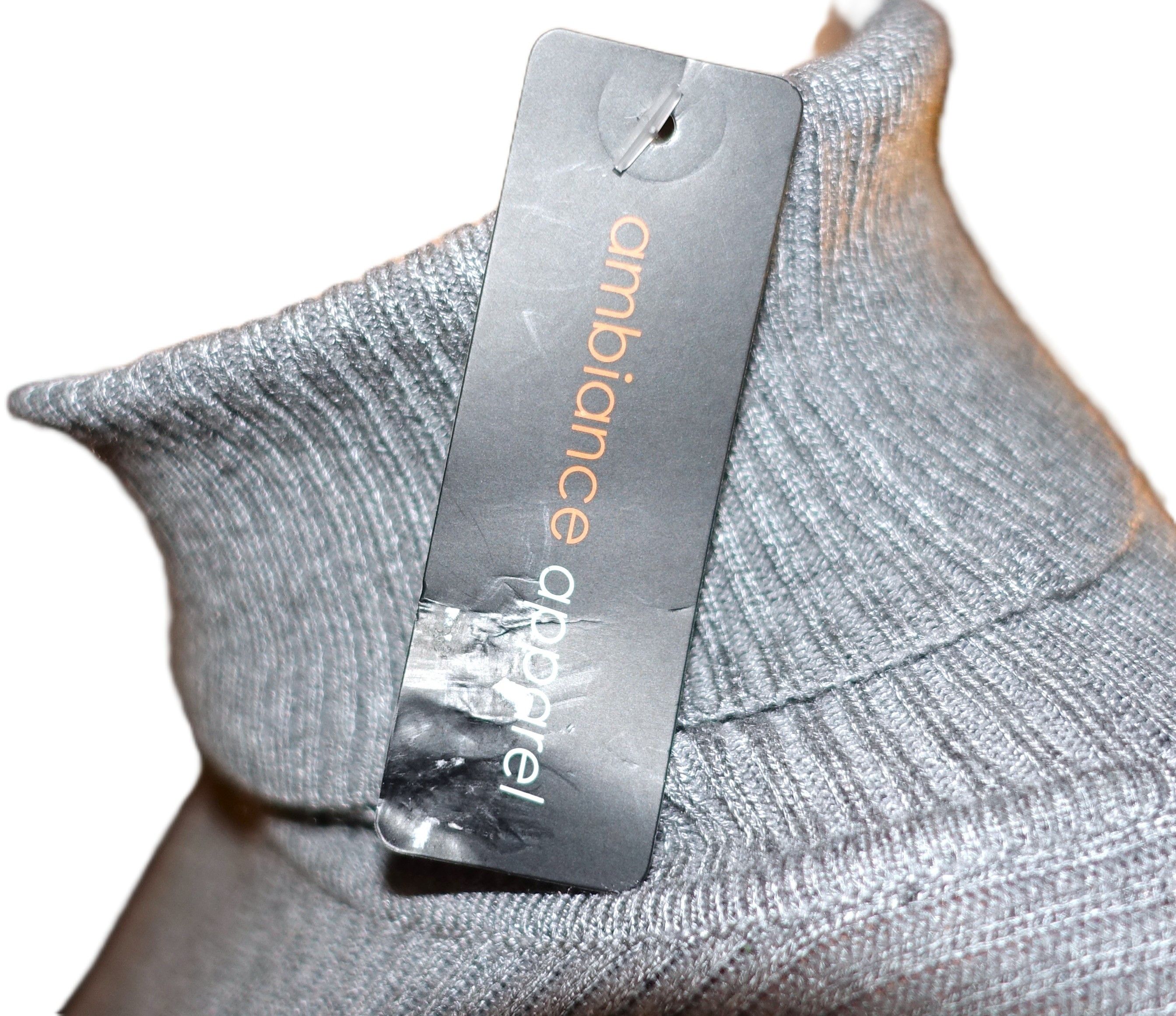 Other Ambiance Apparel Gray Turtle Neck Sweater M NWT Size M / US 6-8 / IT 42-44 - 7 Thumbnail