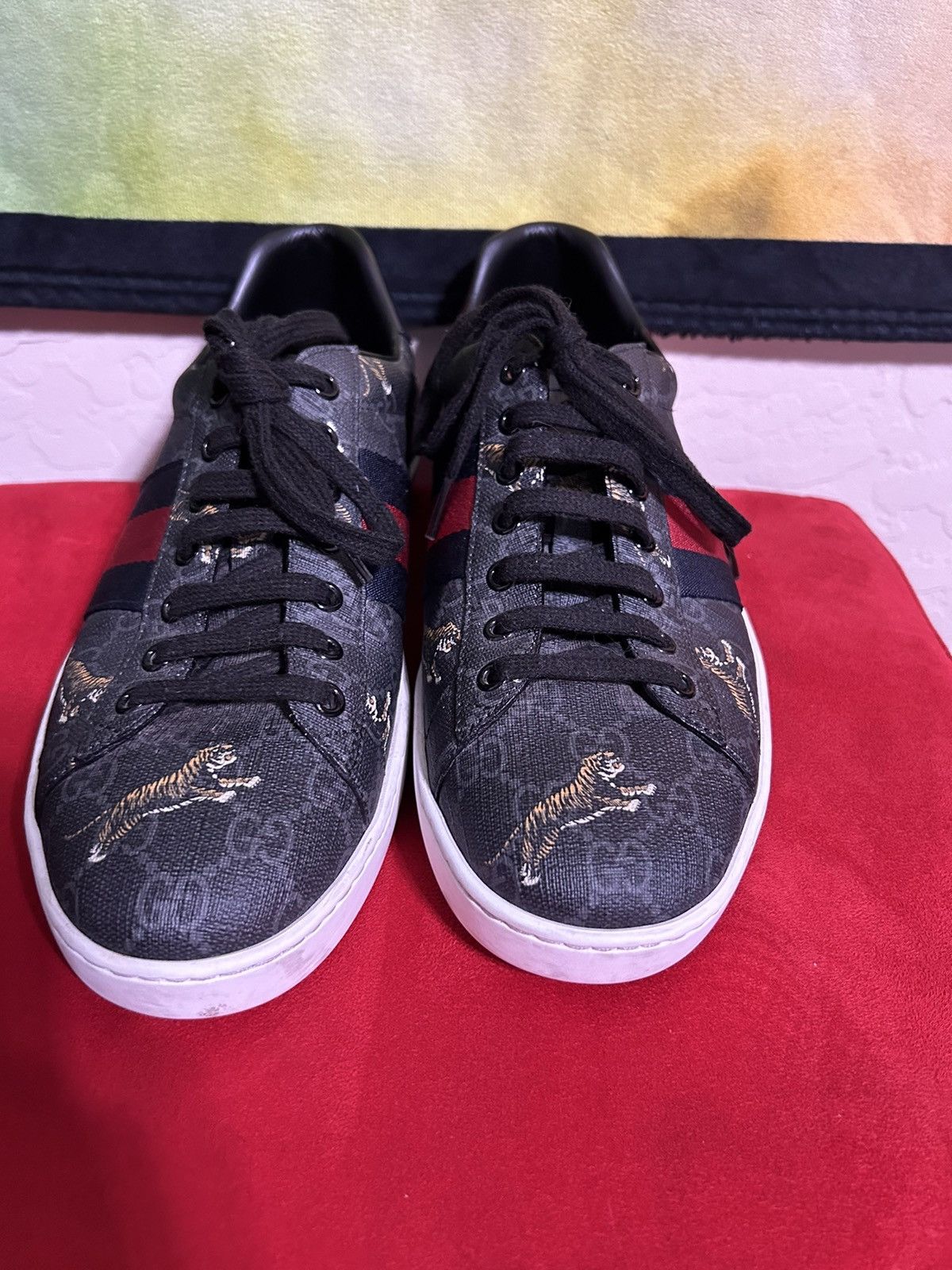 Gucci Gucci Ace GG supreme tigers Size US 8 / EU 41 - 1 Thumbnail