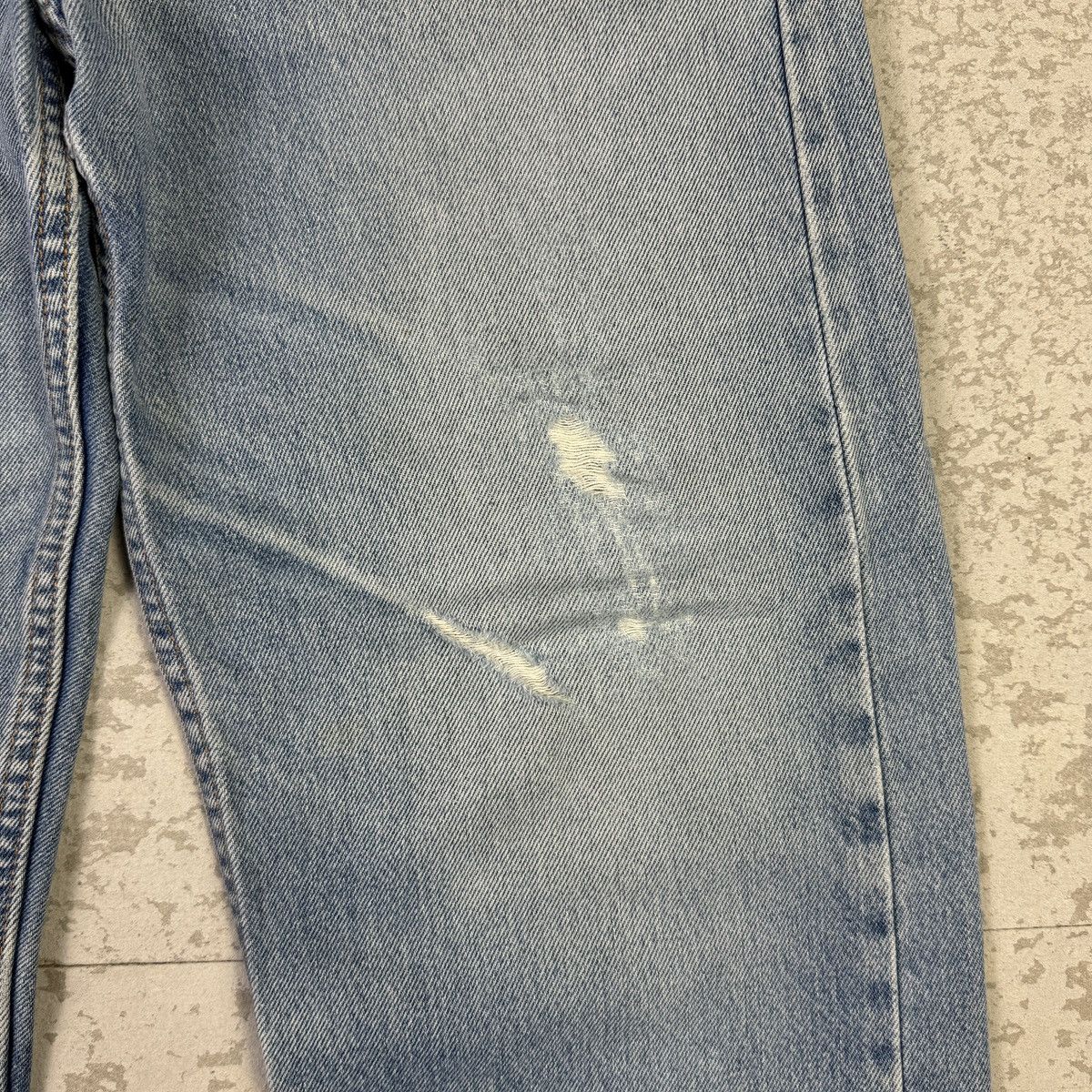 Levi's 💥Vintage 90s Levis 612 Orange Tab Blue Washed Denim Pant Size US 29 - 7 Thumbnail