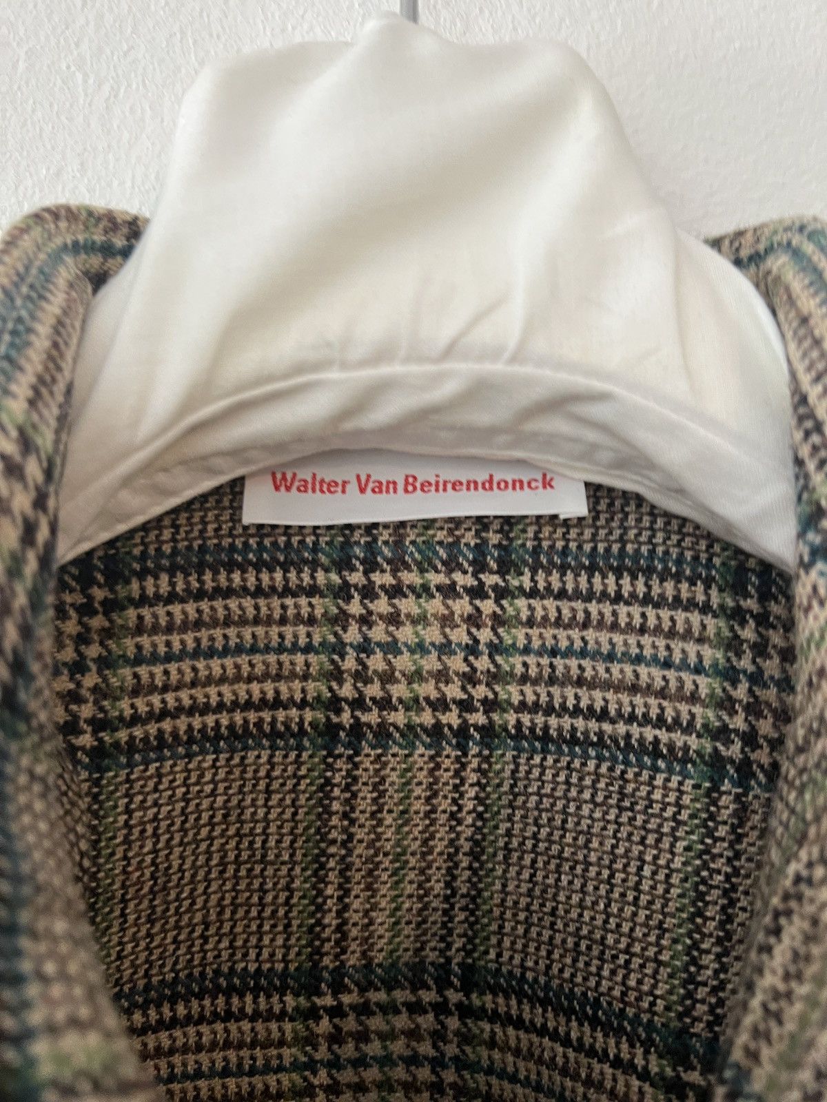 Walter Van Beirendonck Walter van beirendonck Houndstooth wool kimono jacket Size US M / EU 48-50 / 2 - 3 Thumbnail