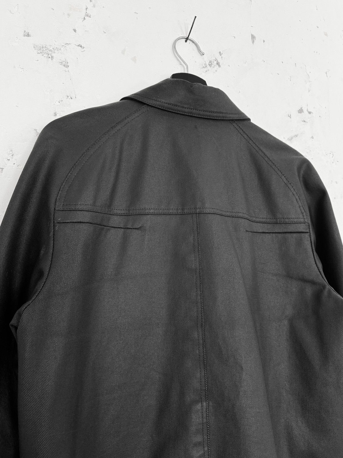 Dior × Hedi Slimane Dior Homme AW06 Waxed Military Cargo Jacket Size US M / EU 48-50 / 2 - 6 Thumbnail