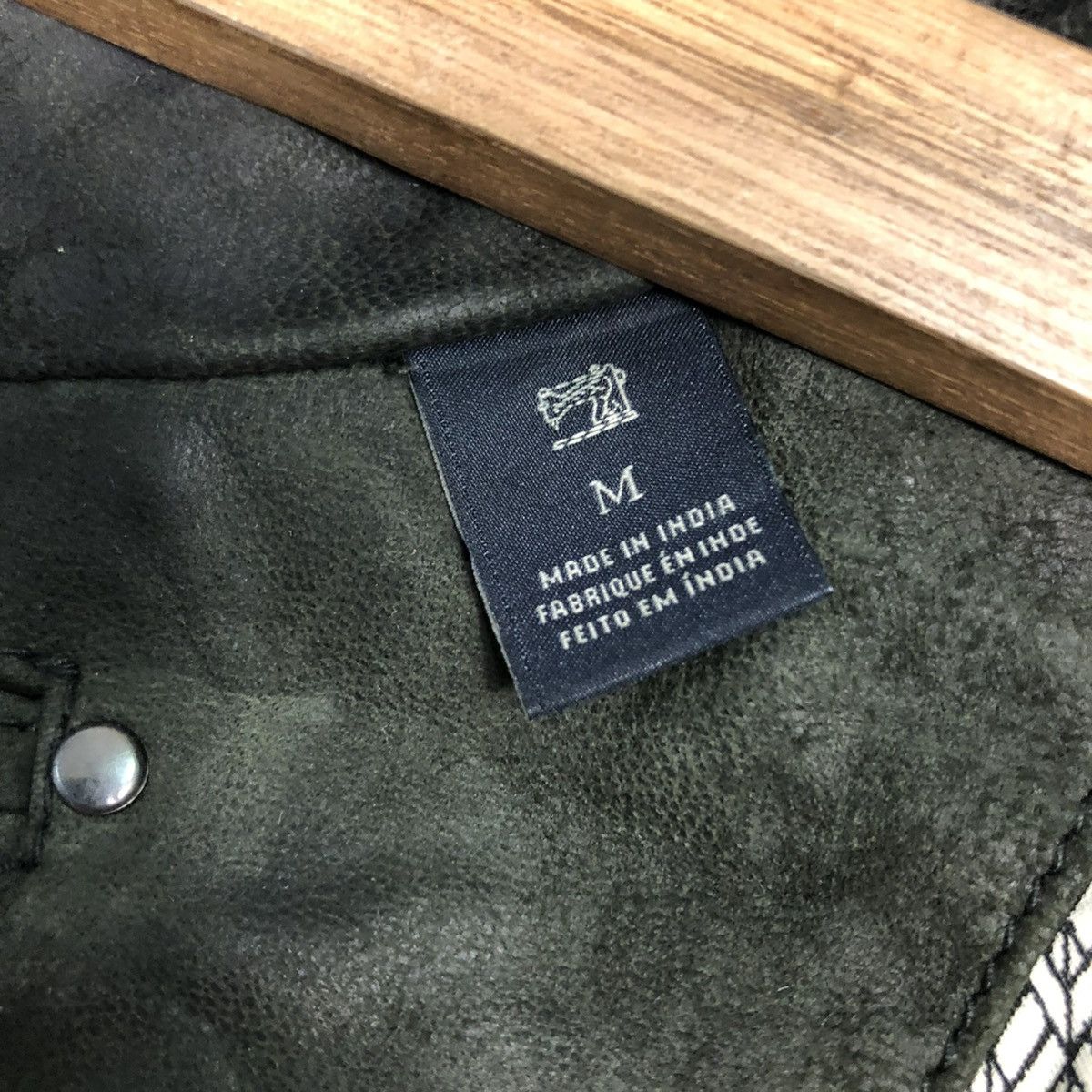 Scotch & Soda 🔥VINTAGE GENUINE LEATHER JACKET BIKER MADE WITH LOVE Size US M / EU 48-50 / 2 - 23 Thumbnail