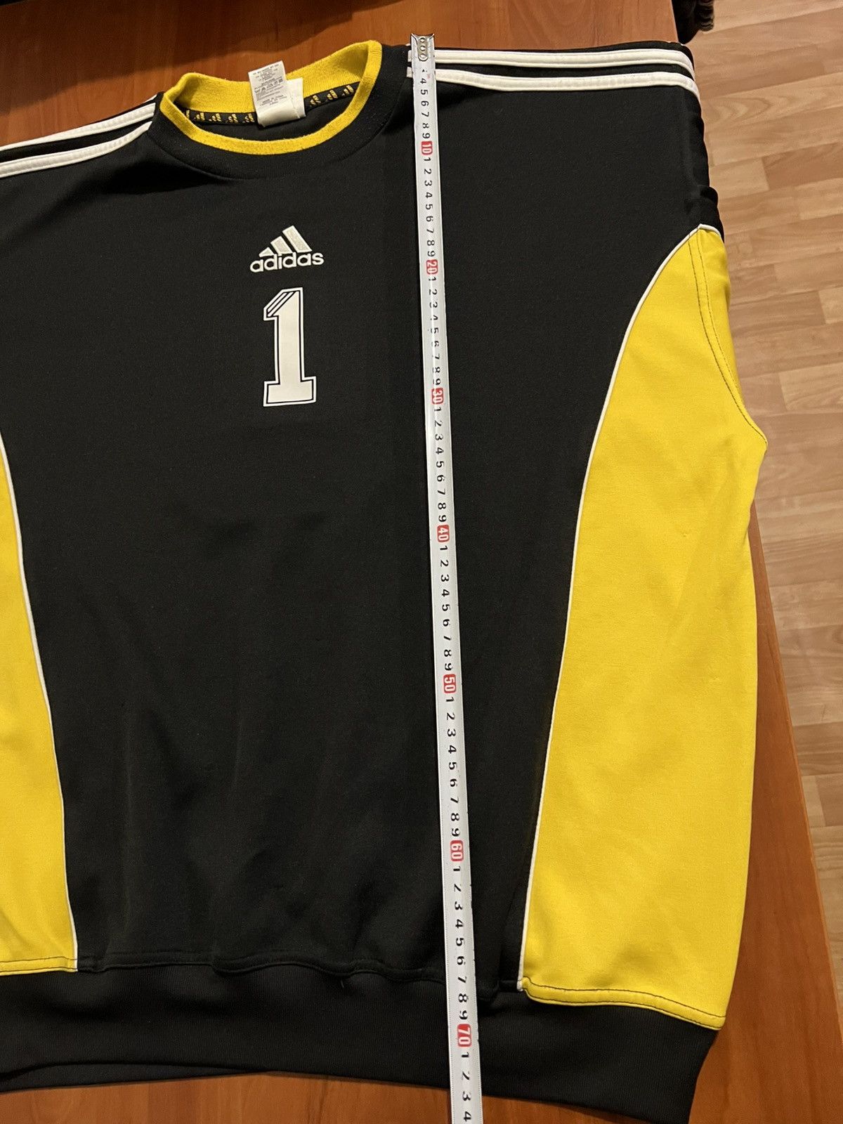Adidas 1999 ADIDAS #1 GOALKEEPER SOCCER FOOTBALL SWEATSHIRT SIZE XL Size US XL / EU 56 / 4 - 16 Thumbnail