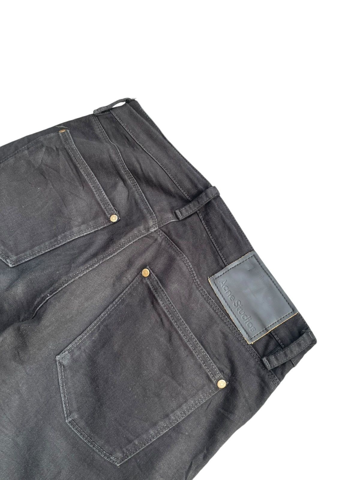 Acne Studios Acne Studios Max Stay Black Denim Size US 30 / EU 46 - 9 Thumbnail
