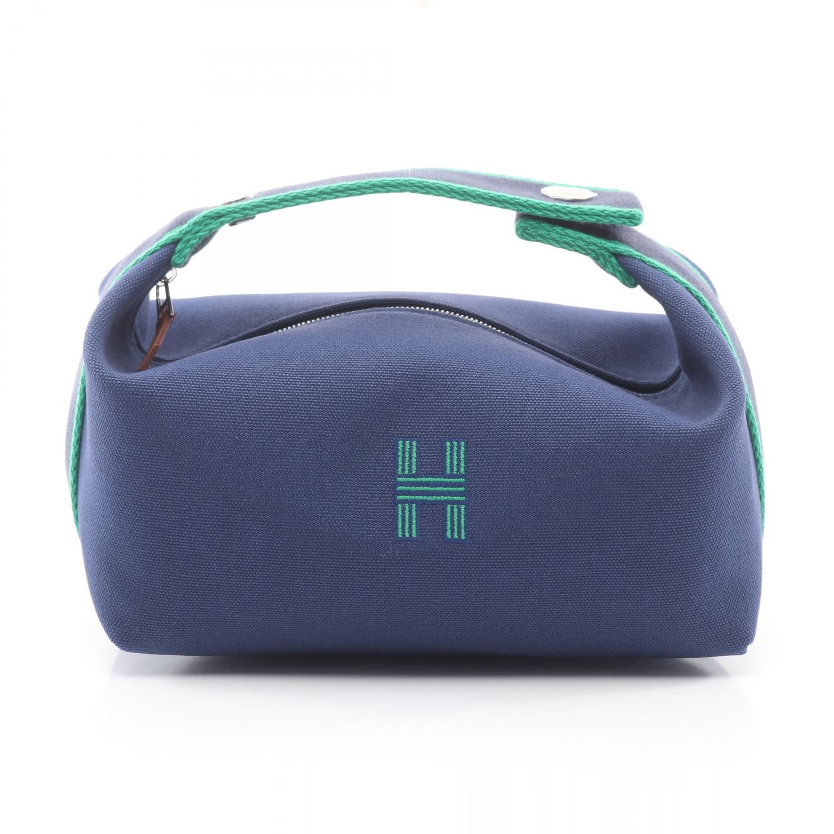 Hermes Hermes Hermes Bride a Brac PM Canvas Handbag Textile Handbag H104222M DUTY FREE for USA Size ONE SIZE - 1 Thumbnail