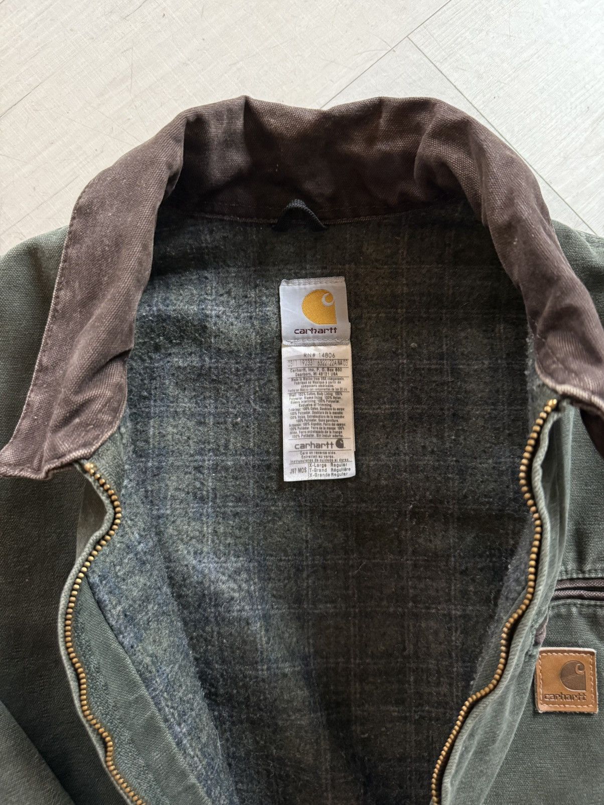 Carhartt Detroit Carhart J97 Moss Green Size US XL / EU 56 / 4 - 9 Thumbnail