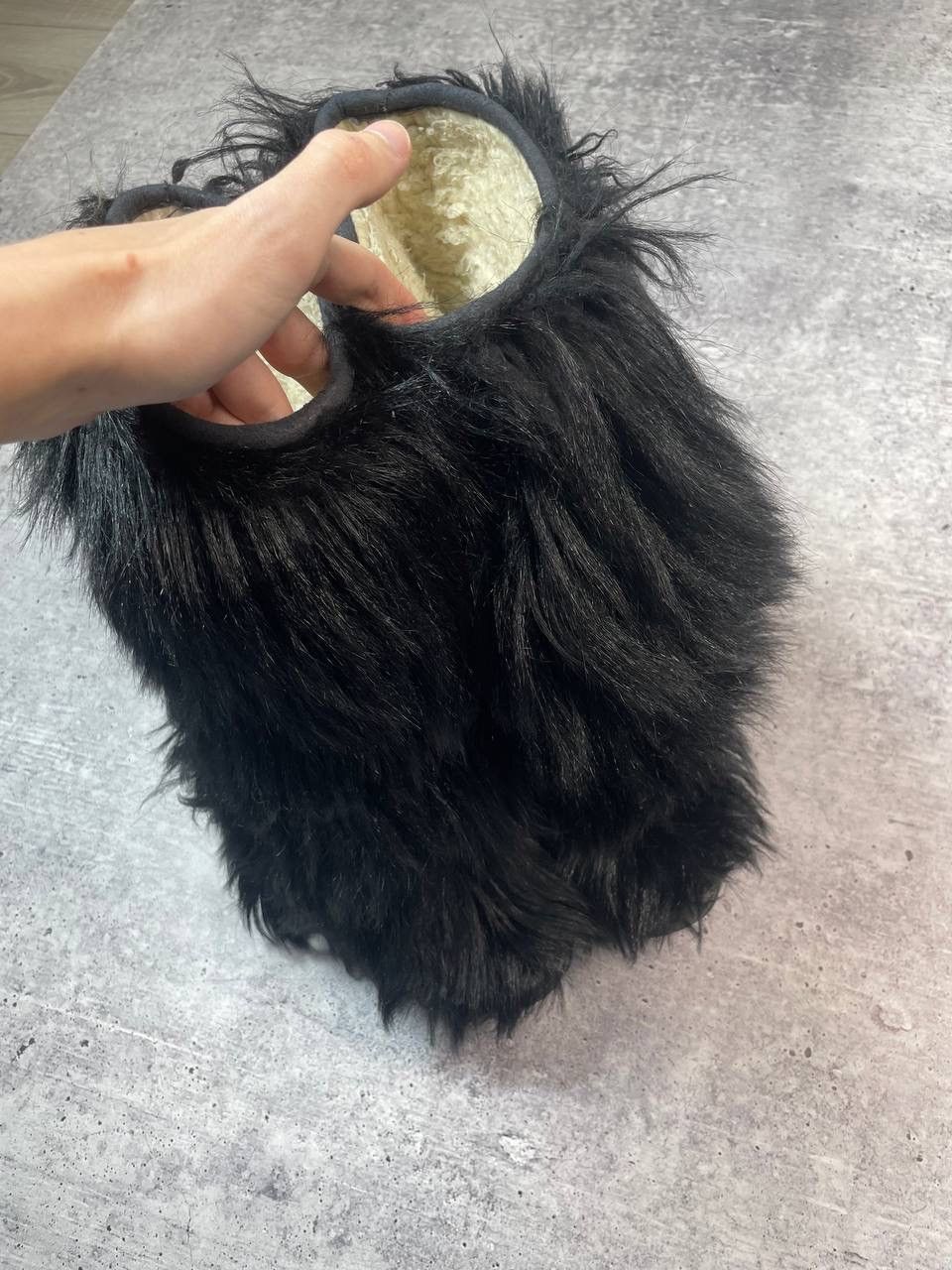 Hysteric Glamour Vintage 00s Faux Fur Yeti Alaska Style Boots Y2K Size US 10 / IT 40 - 2 Thumbnail
