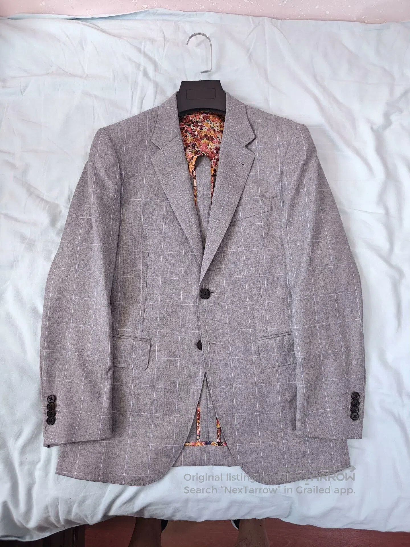 Paul Smith Paul Smith Gray Wool Suit Jacket. Size US S / EU 44-46 / 1 - 7 Thumbnail