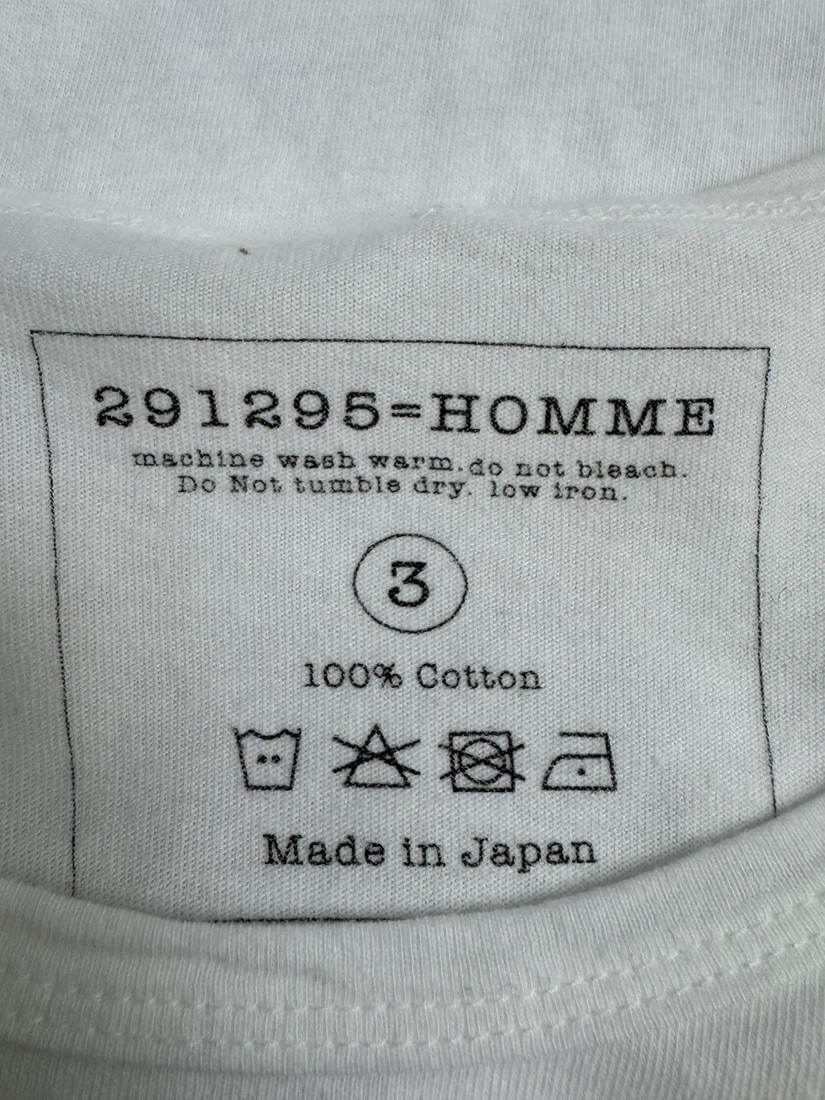 291295=Homme 291295=Home Kate Moss Tshirt Size US M / EU 48-50 / 2 - 7 Thumbnail