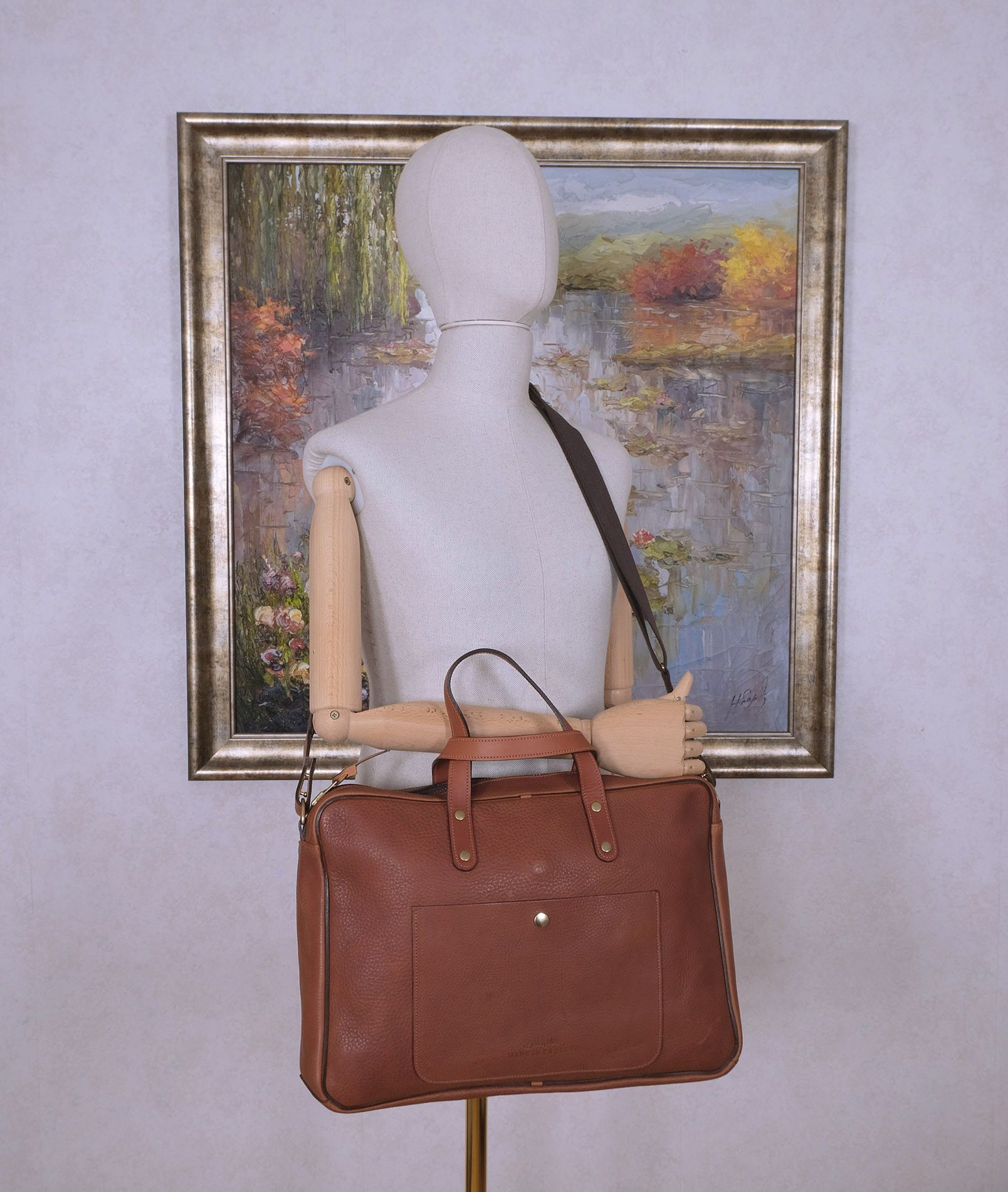 Bill Amberg Studio Bill Amberg, Brown Shoulder Bag, RRP 1128 e Size ONE SIZE - 1 Thumbnail