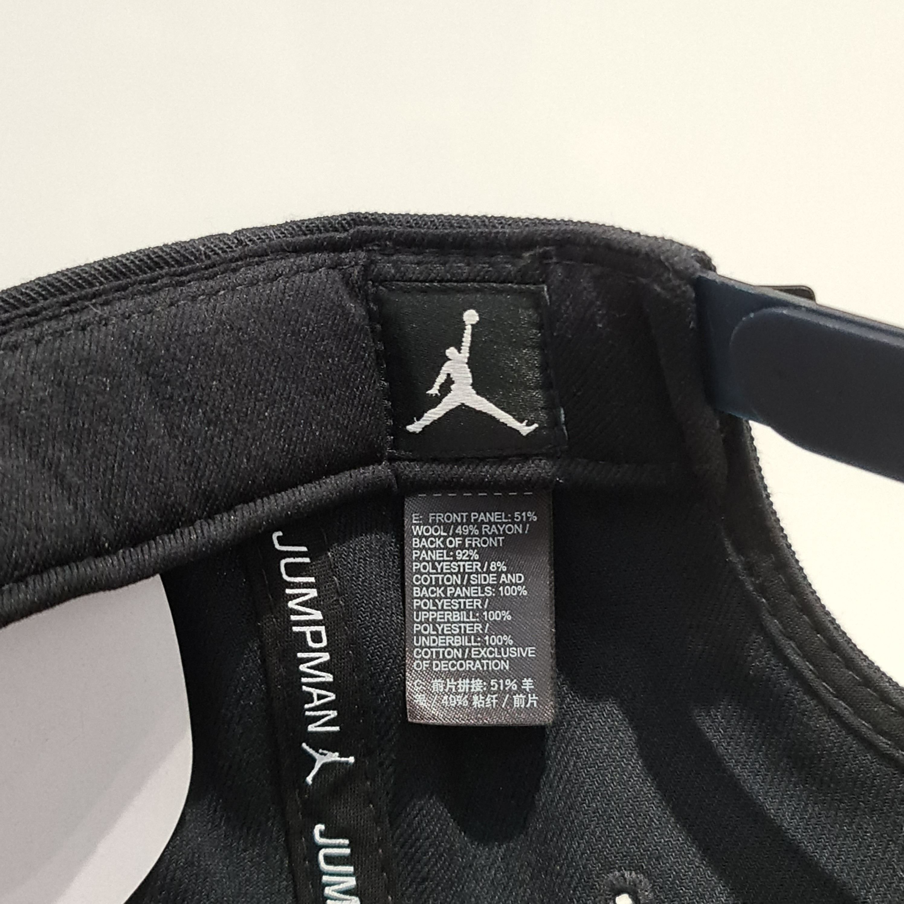 Jordan Brand Jordan Cap Snapback 'RE2PECT' Grey/Black Size ONE SIZE - 8 Thumbnail