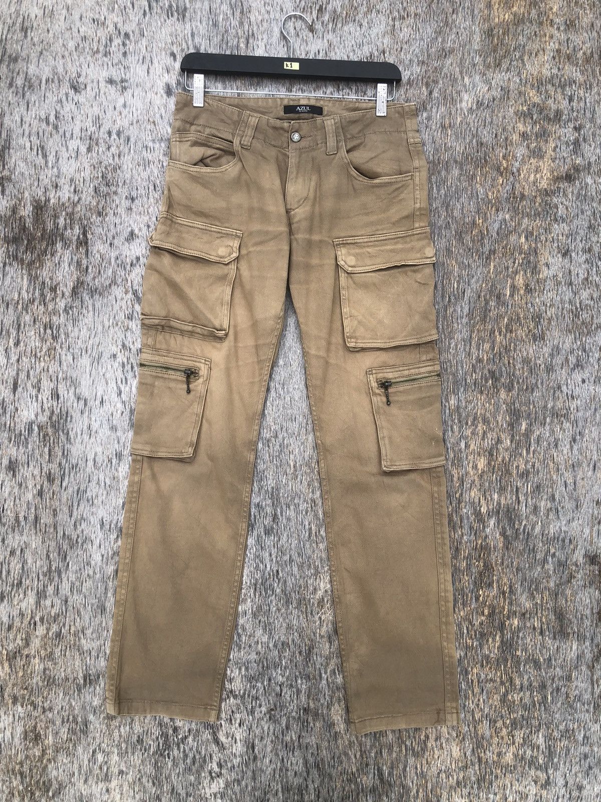 Vintage Japanese Cargo Pants 9 Pocket Tactical Cargo