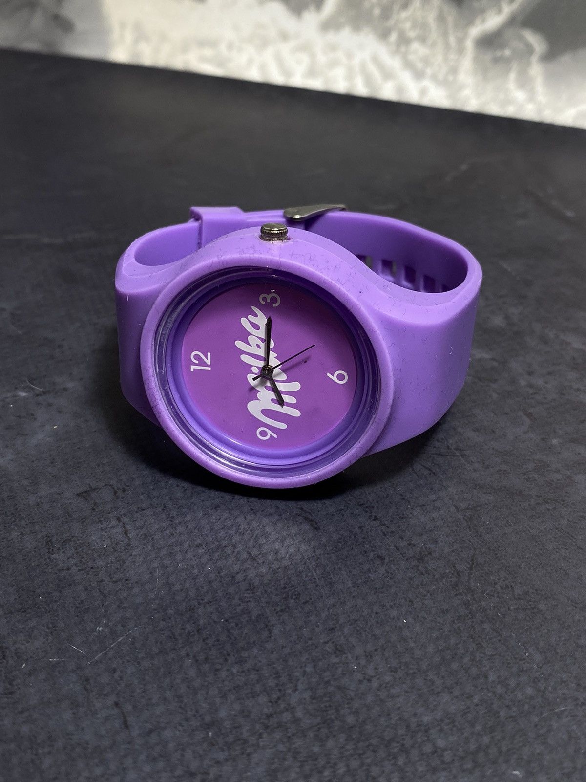 Vintage Milka Purple Quartz Watch Fun Promo Vintage 🍫 Size ONE SIZE - 5 Thumbnail