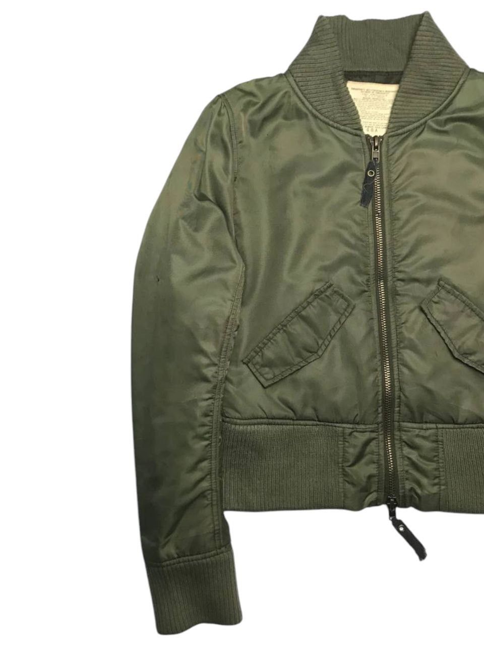GOA G.O.A Cropped Bomber Jacket Size US XS / EU 42 / 0 - 6 Thumbnail