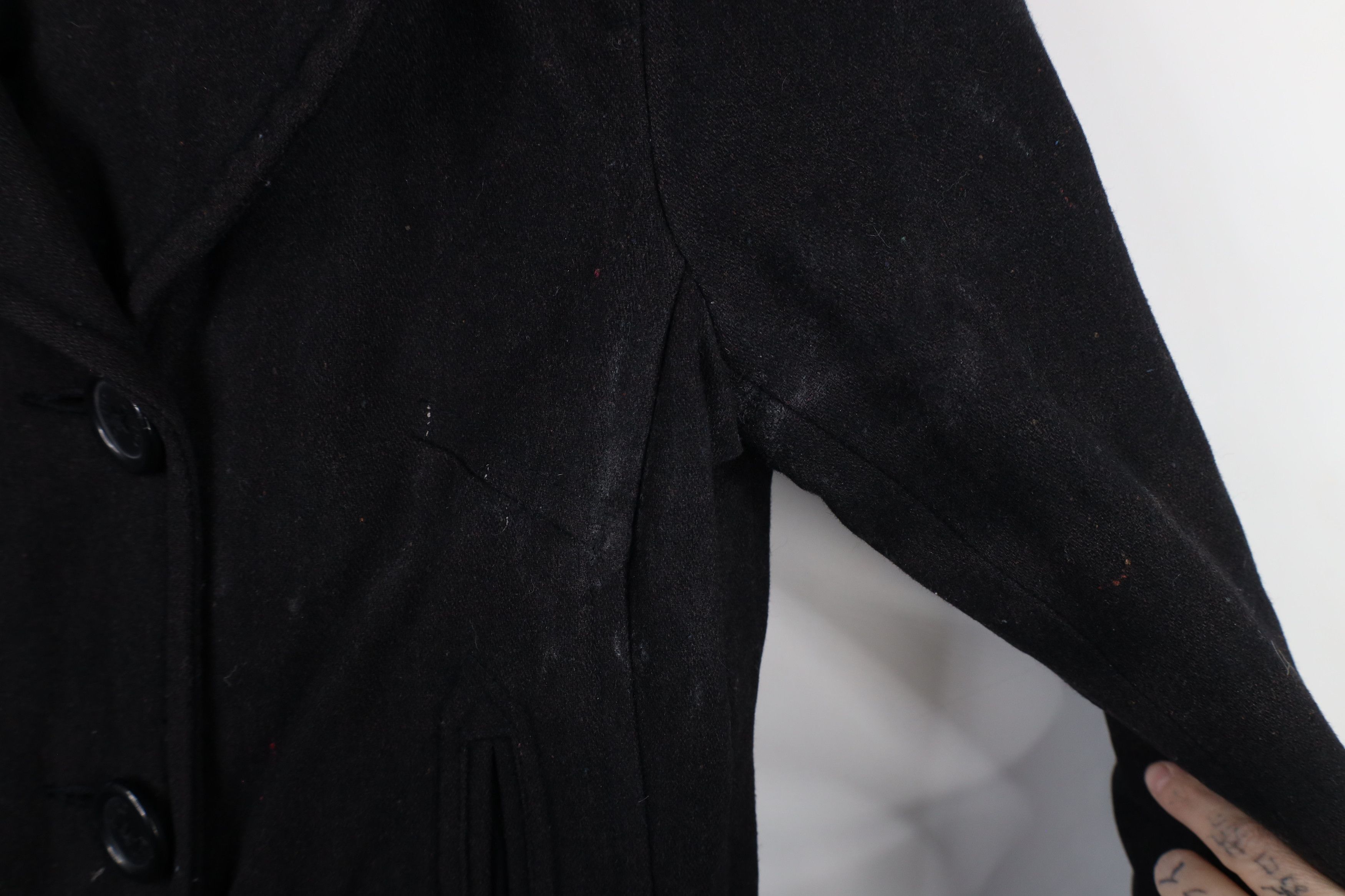 Aeropostale × Vintage Vintage 90s Y2K Aeropostale Babydoll Blend Peacoat Jacket Size L / US 10 / IT 46 - 5 Thumbnail
