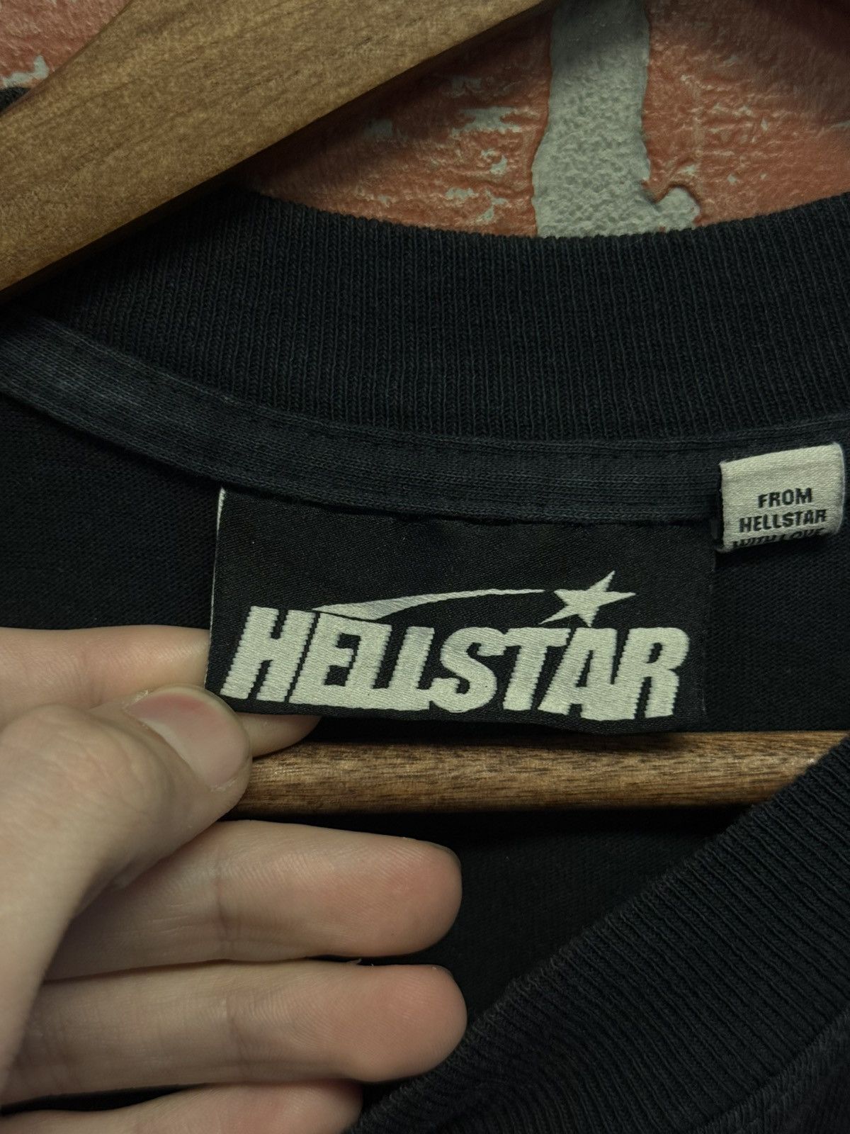 HELLSTAR Hellstar Black Pink Logo Tee Shirt 100% Authentic Size M Size US M / EU 48-50 / 2 - 8 Thumbnail