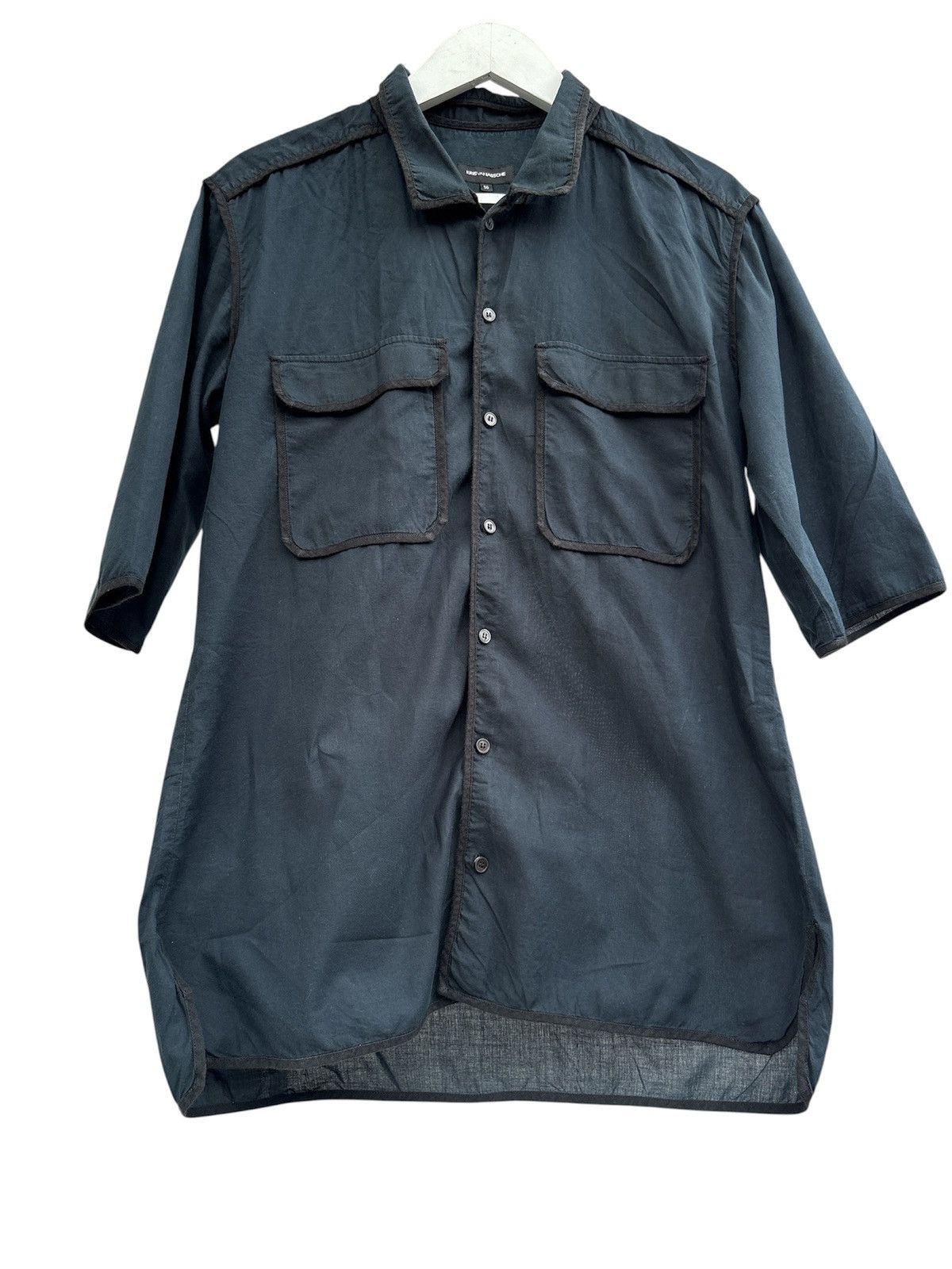 Kris Van Assche Inside Out Utility Button Shirt Size US M / EU 48-50 / 2 - 1 Thumbnail