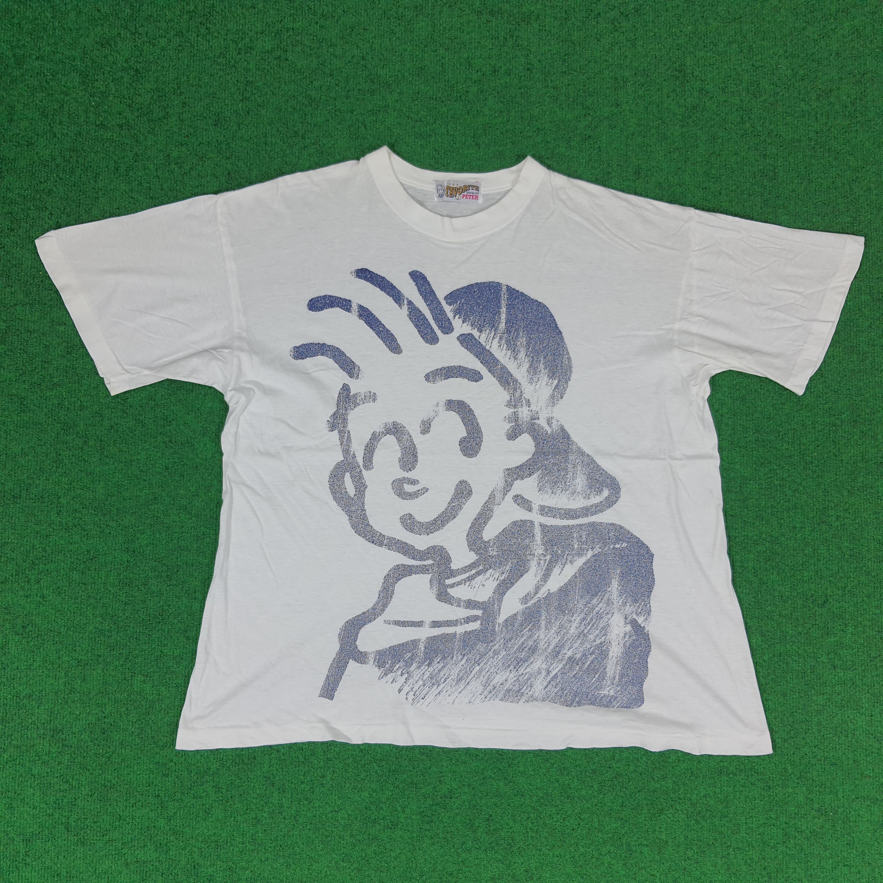 Vintage Vintage Joyful Life Peter Streetwear Big Print Tshirt Size US L / EU 52-54 / 3 - 1 Thumbnail