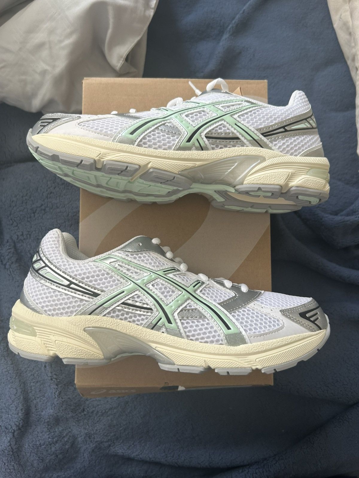 Asics Asic gell 11-30 white/mint tint Size US 8.5 / IT 38.5 - 1 Thumbnail