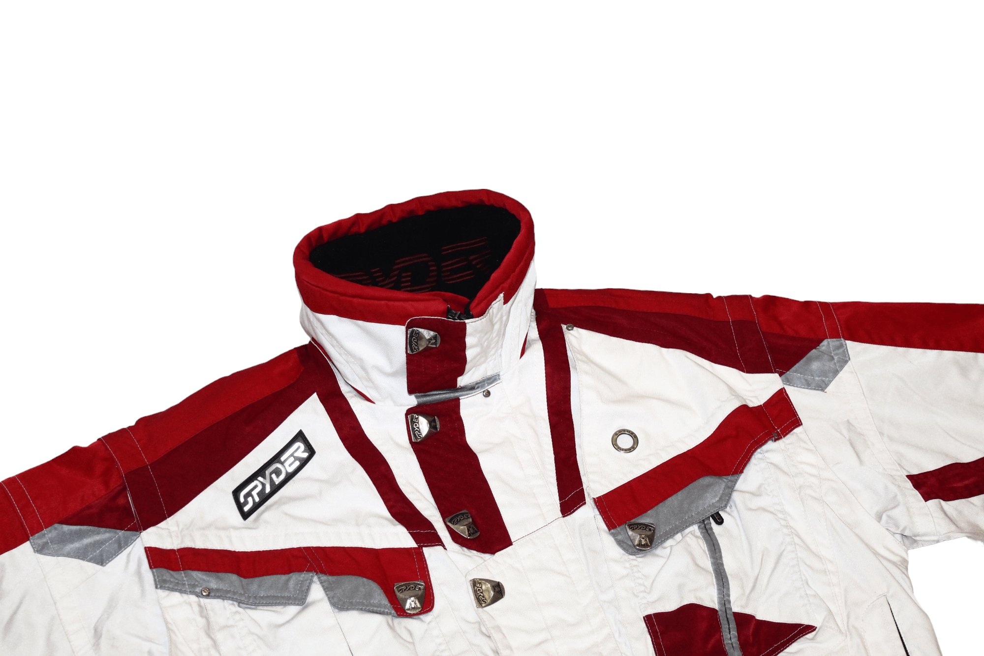 Spyder VTG🔥 Spyder USA Thinsulate 2in1 Ski Jacket removable sleeve Size US L / EU 52-54 / 3 - 6 Thumbnail