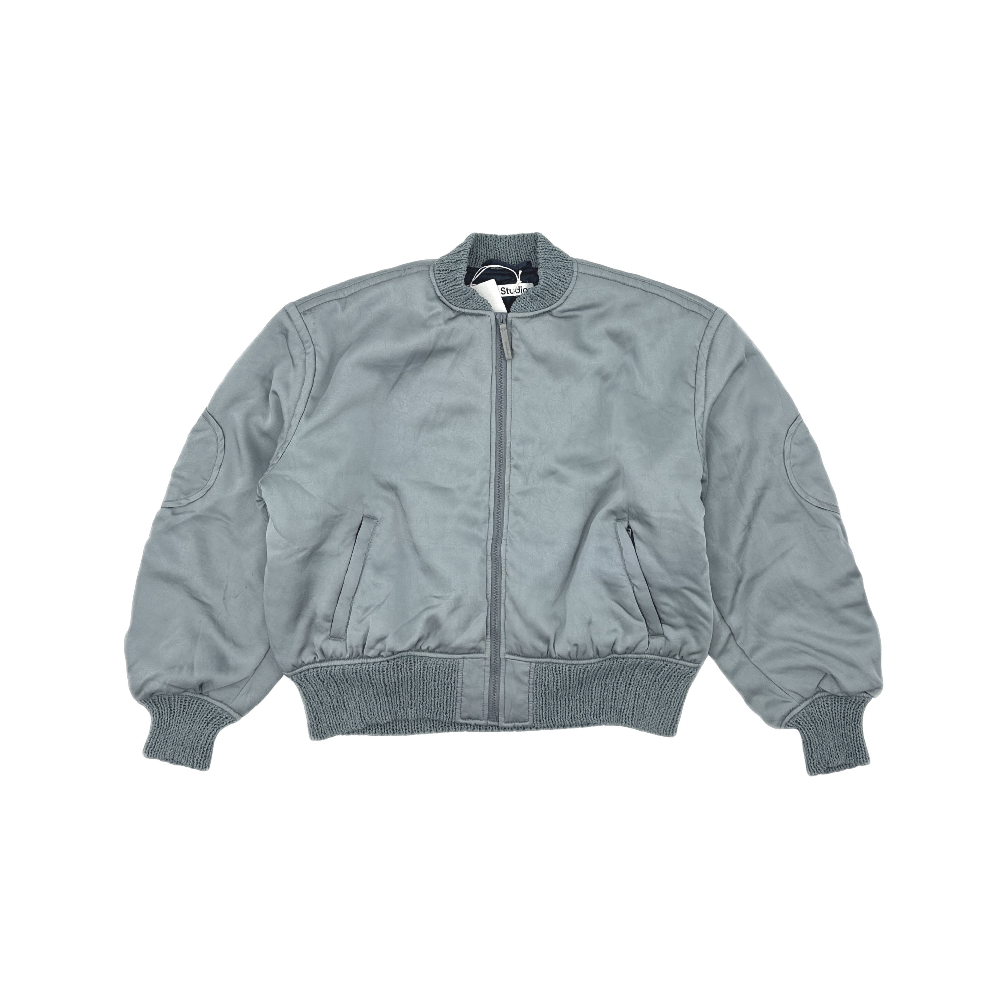 Acne Studios Acne Studios Blue Pocket Bomber Jacket 38 Size S / US 4 / IT 40 - 1 Thumbnail