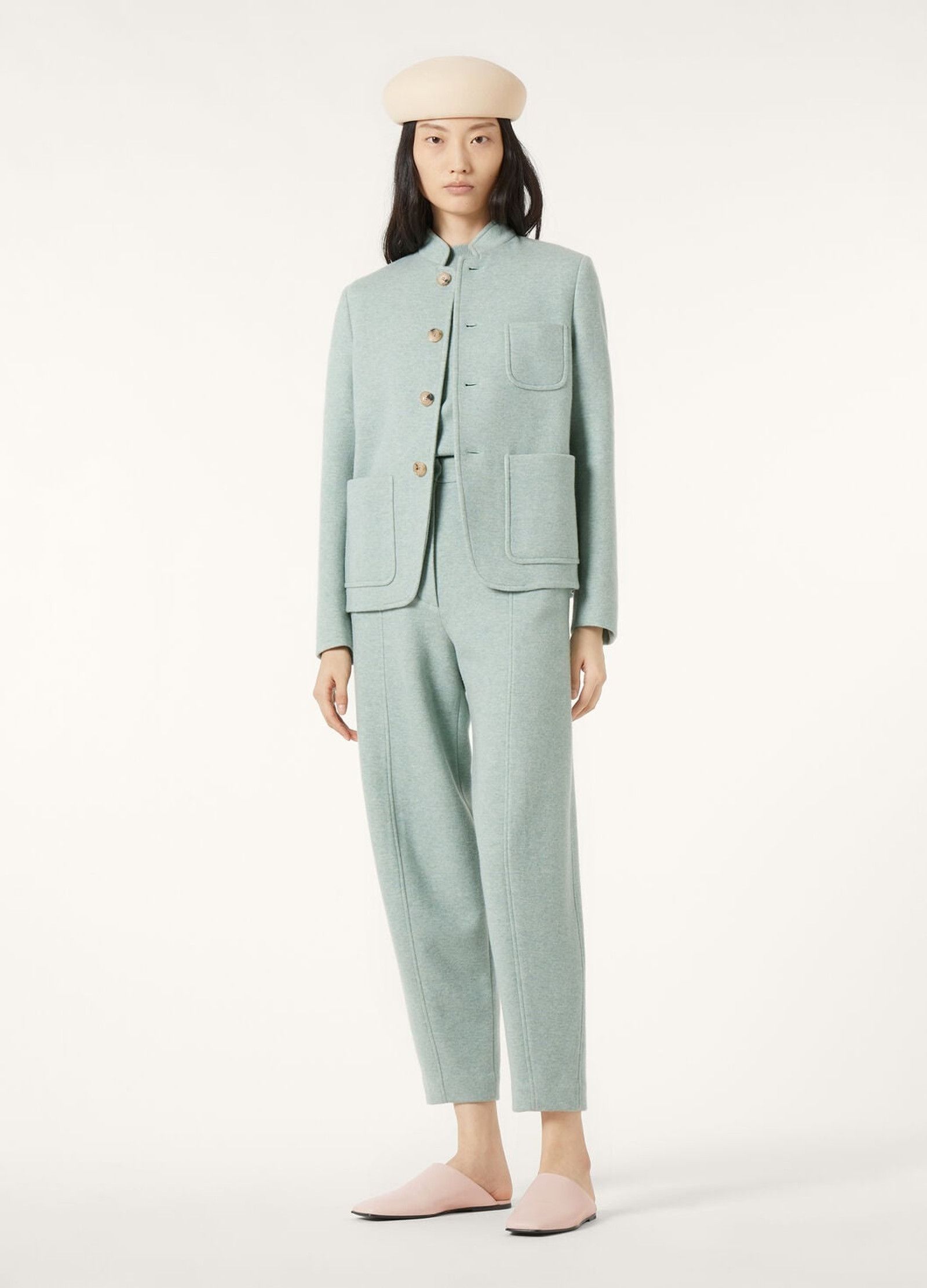 Loro Piana o1srvl11e0526 FAP3579 Rio Bodro Pant in Light Blue Size 25" / US 0 / IT 36 - 2 Thumbnail