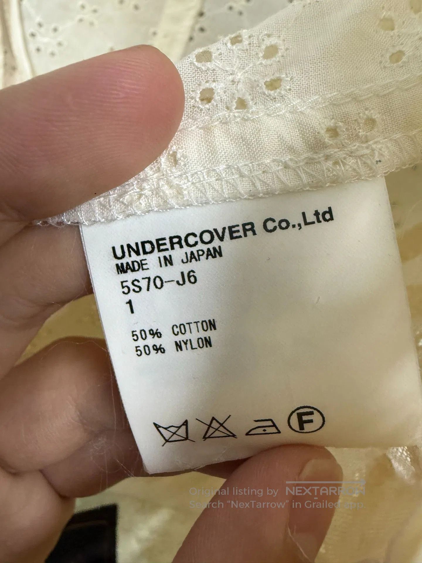 Undercover UNDERCOVER 05SS Ripped Blazer. Size US S / EU 44-46 / 1 - 6 Thumbnail