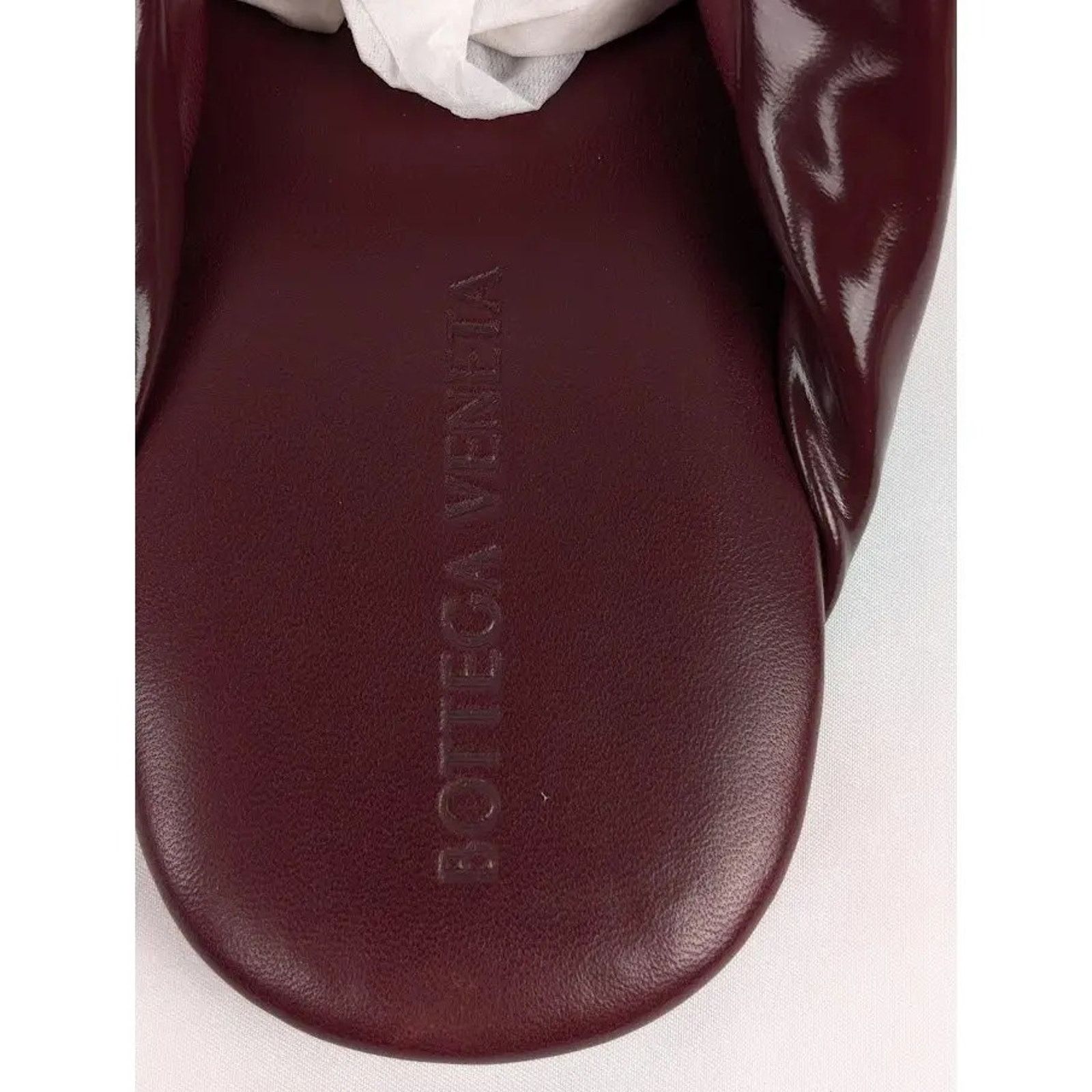 Bottega Veneta o1rshd1 Q:2 / Latex Sandal Leather in Merlot Size US 11 / EU 44 - 9 Thumbnail