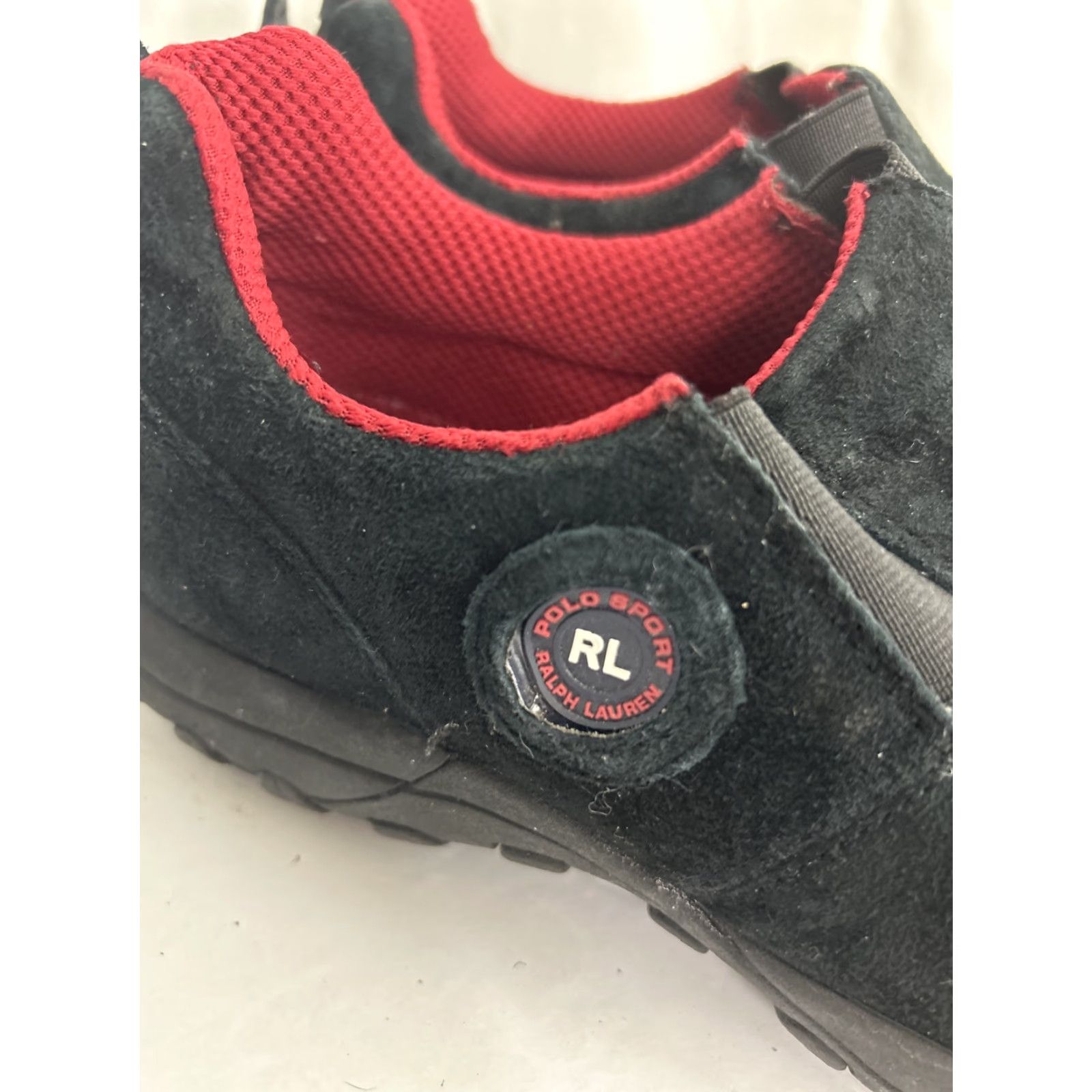 Ralph Lauren Ralph Lauren Polo Sport Mens Driving Shoes Slip On Black Suede Loafer 8 D Black Leather Sport Mens Size US M / EU 48-50 / 2 - 4 Thumbnail