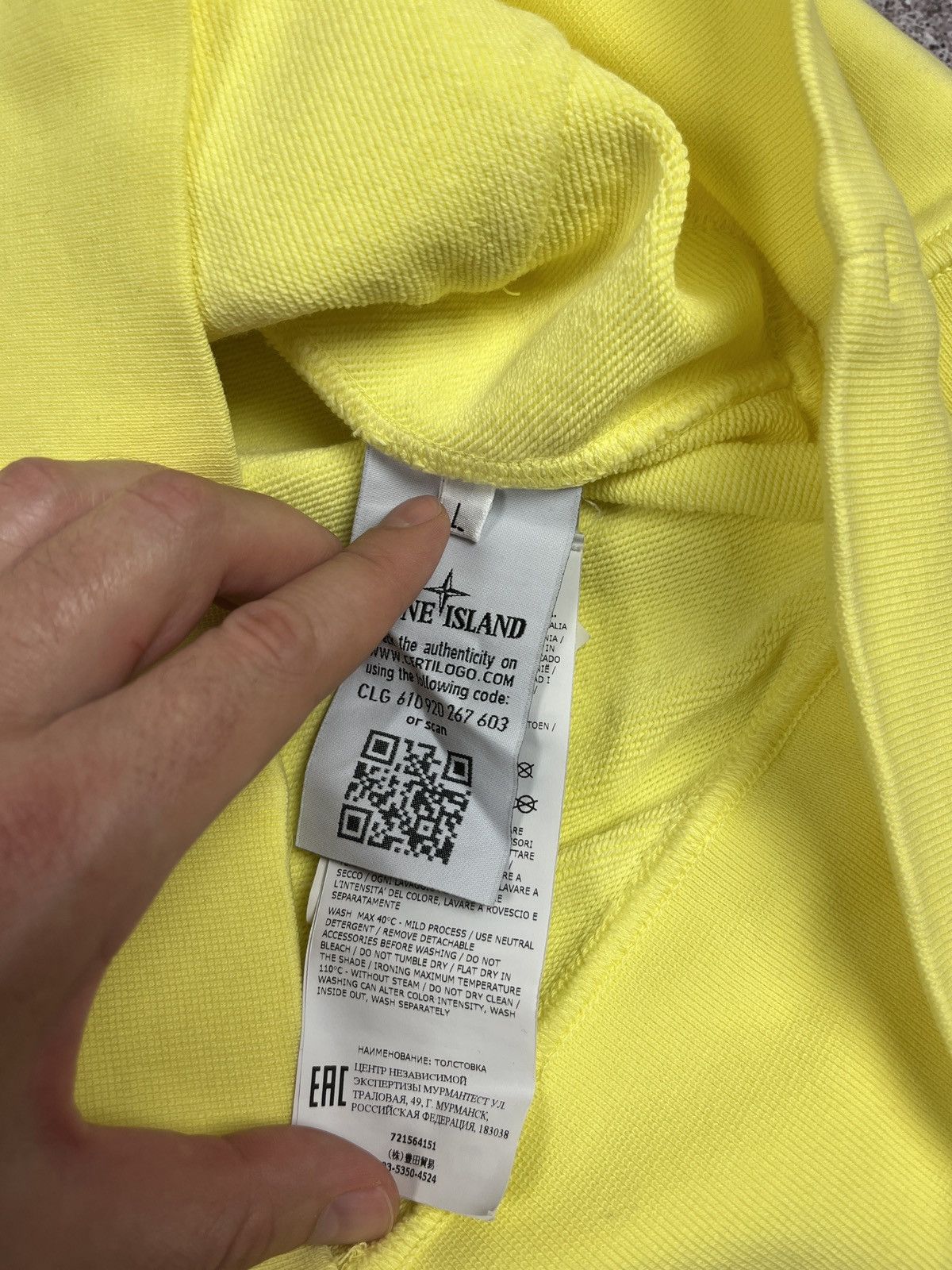Stone Island Stone Island Hoodie Size US L / EU 52-54 / 3 - 10 Thumbnail
