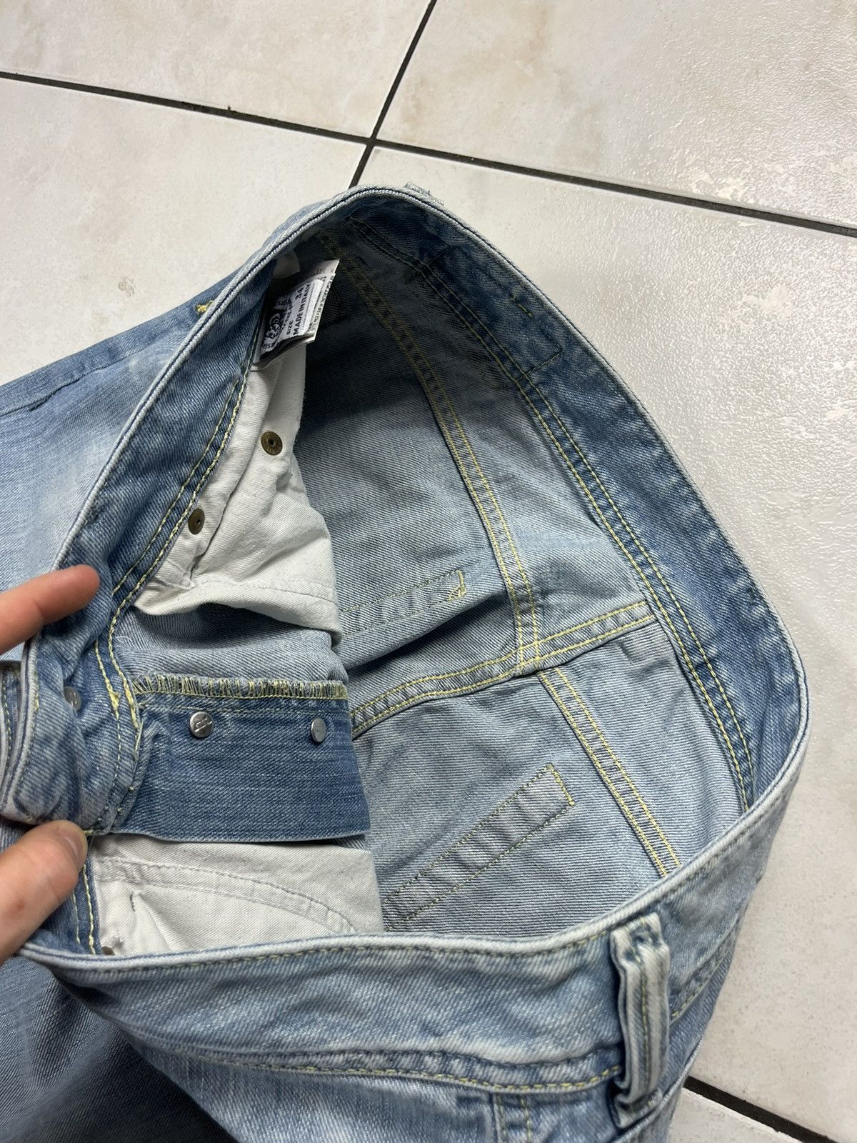 Diesel × Vintage Vintage y2k diesel Rolan baggy wide jeans denim pants washed Size US 34 / EU 50 - 15 Thumbnail