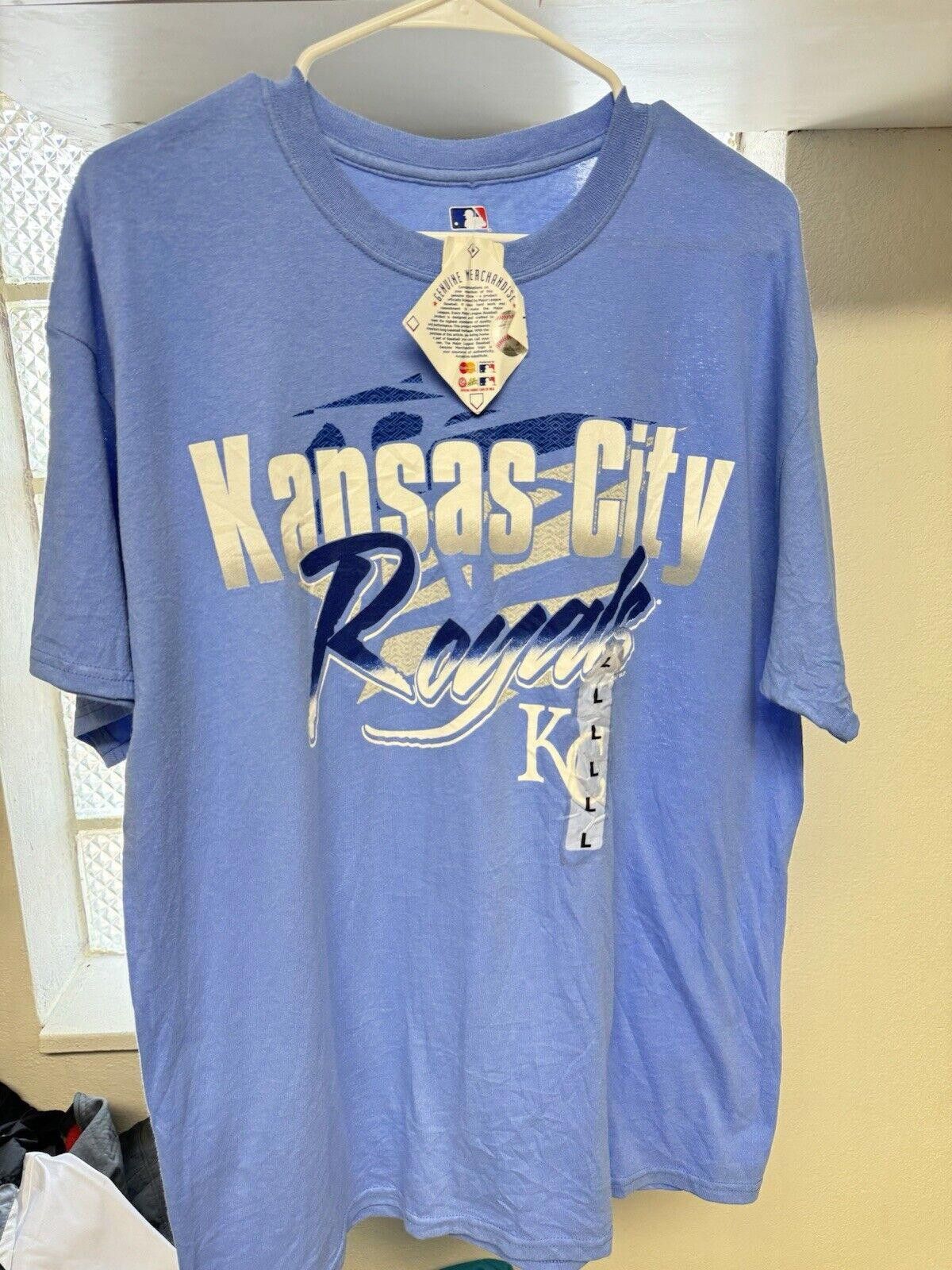 MLB Vintage NWT MLB Kansas City Royals Tshirt Size US L / EU 52-54 / 3 - 1 Thumbnail