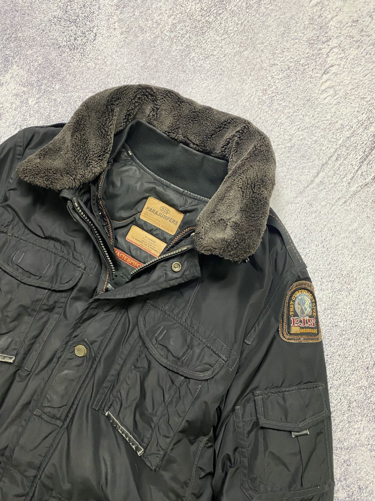 Parajumpers × Vintage Parajumpers Masterpiece Series Down Jacket Parka Size US XL / EU 56 / 4 - 4 Thumbnail