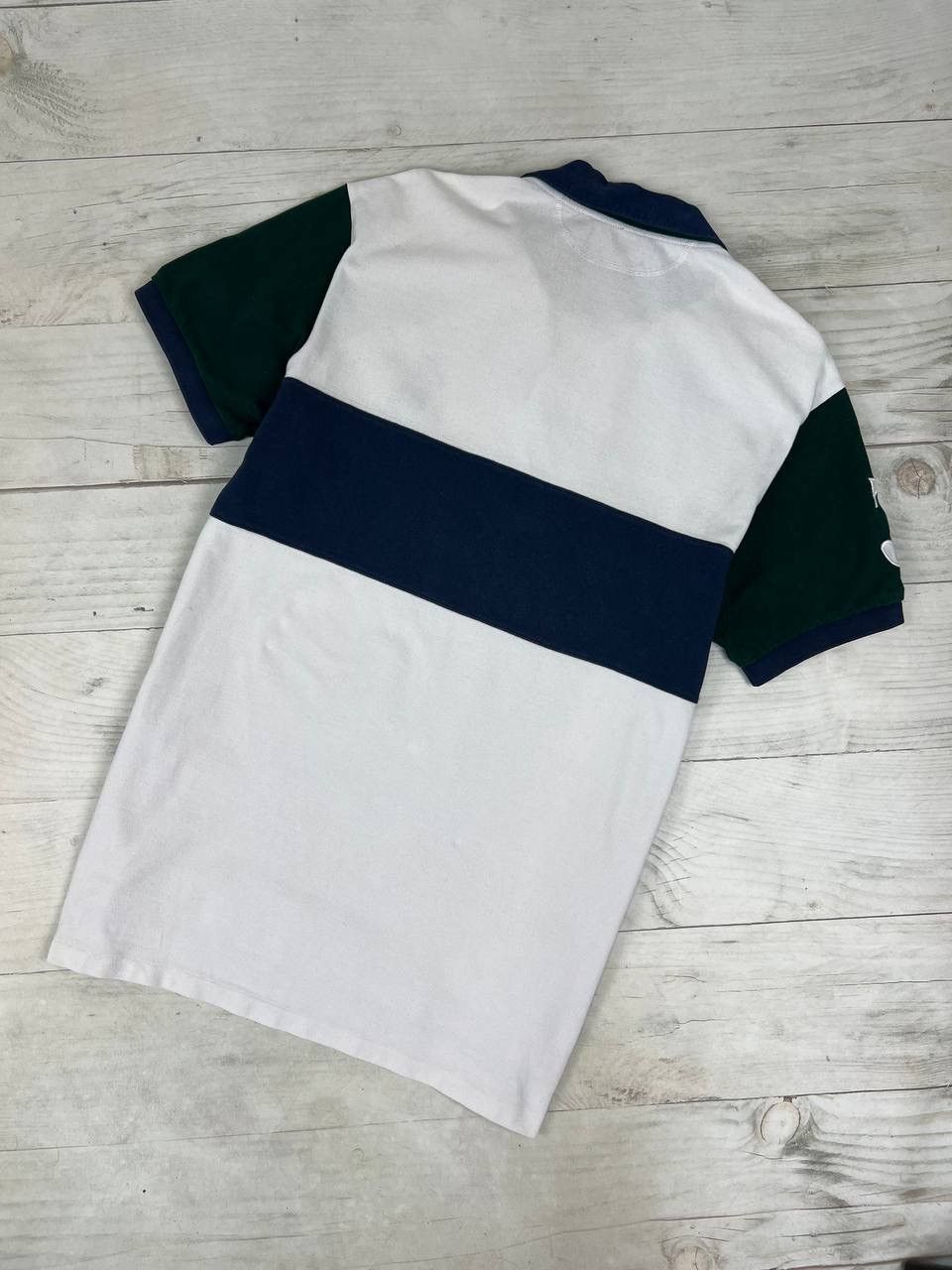 Polo Ralph Lauren Polo Ralph Lauren Big Pony Striped Rugby Polo Shirt Size US L / EU 52-54 / 3 - 11 Thumbnail
