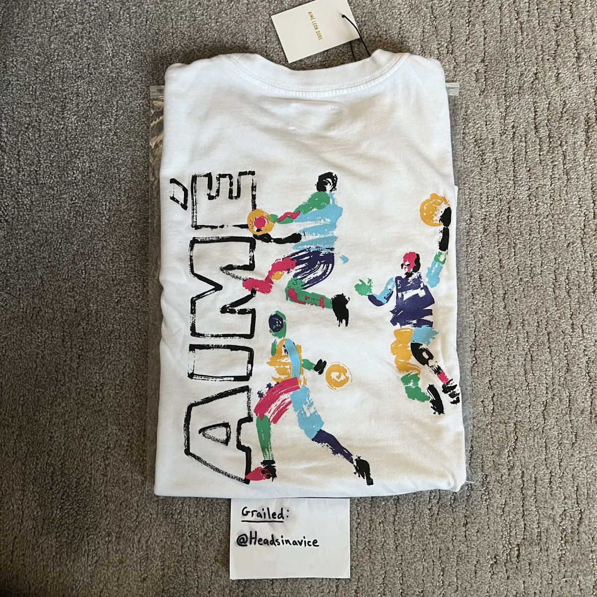 Aimé Leon Dore Sports Icon Tee White - ALD SS24