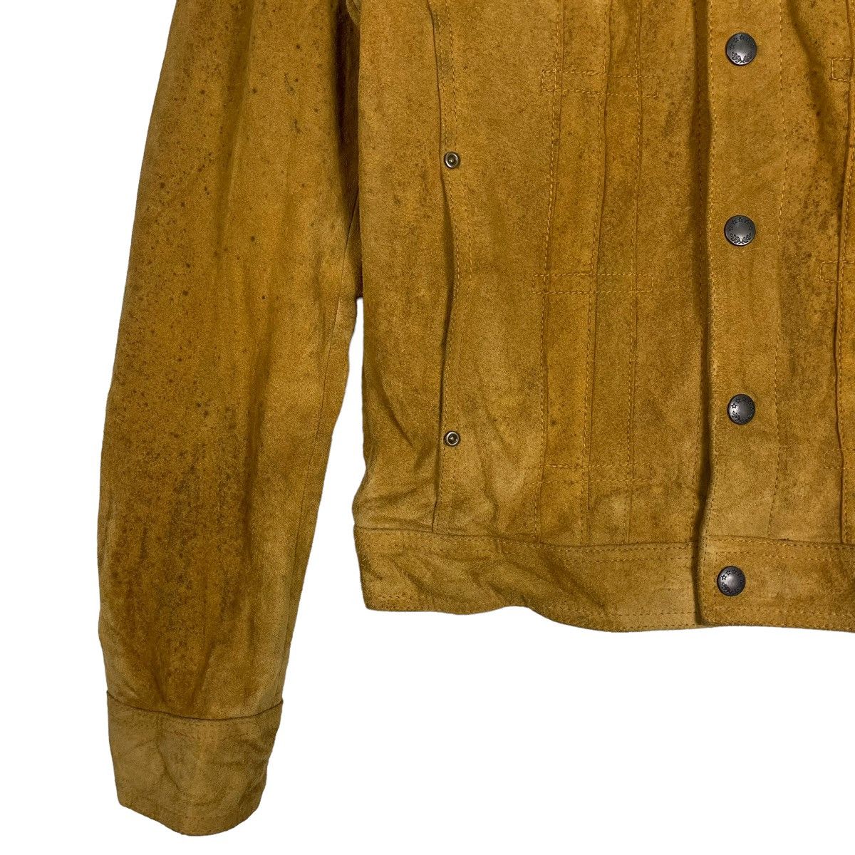 Tornado Mart 💥TORNADO MART JAPAN SUEDE LEATHER TRUCKER JACKET Size US S / EU 44-46 / 1 - 3 Thumbnail