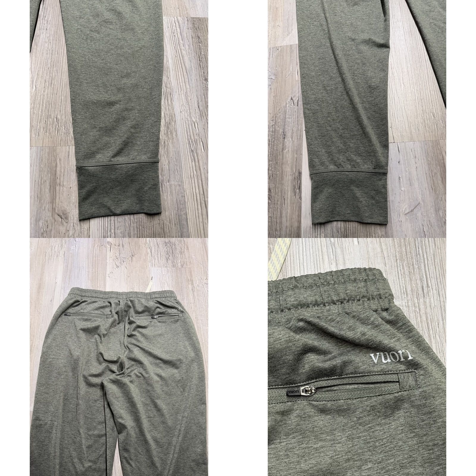 Vuori Vuori Sunday Performance Jogger Mens Medium Heather Gray Drawstring Pockets Knit Solid Athleisure Jogger Mens Size M Gray Size US 31 - 8 Thumbnail