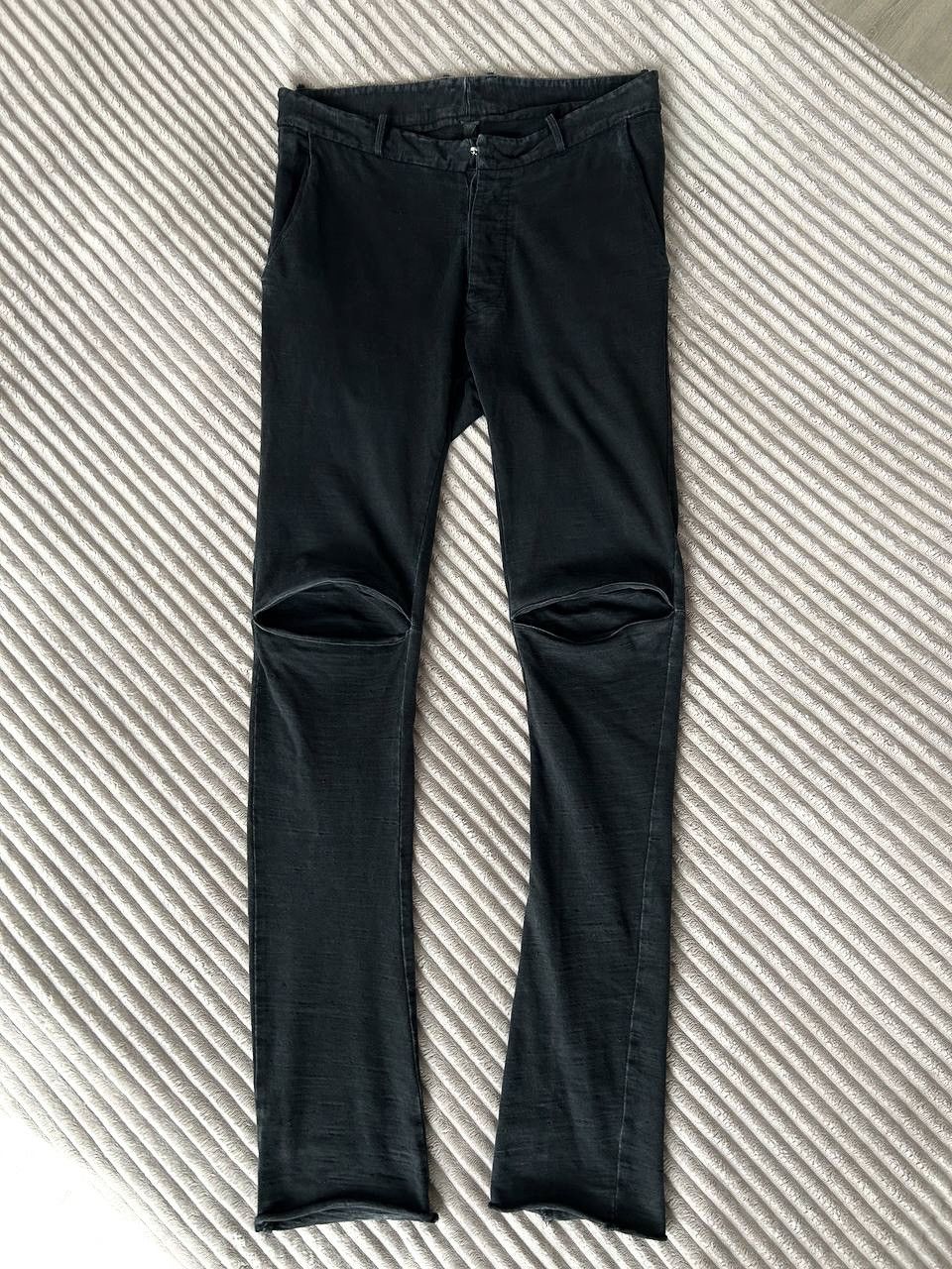 Yohan Serfaty Y/Project Yohan Serfaty Parasomnia Double Knee Slim Trousers Size US 34 / EU 50 - 2 Thumbnail