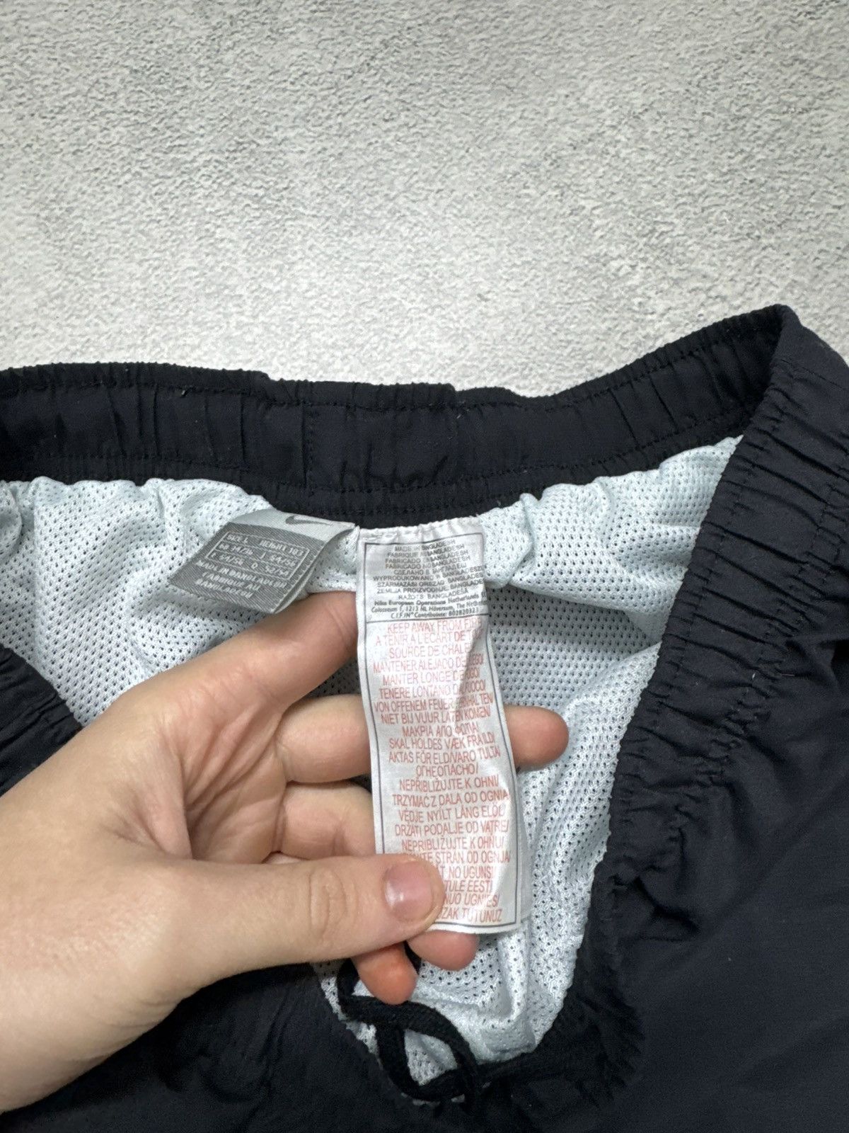 Nike Vintage Y2K Nike Nylon Mini Swoosh Pants 00’s Size US 34 / EU 50 - 10 Thumbnail