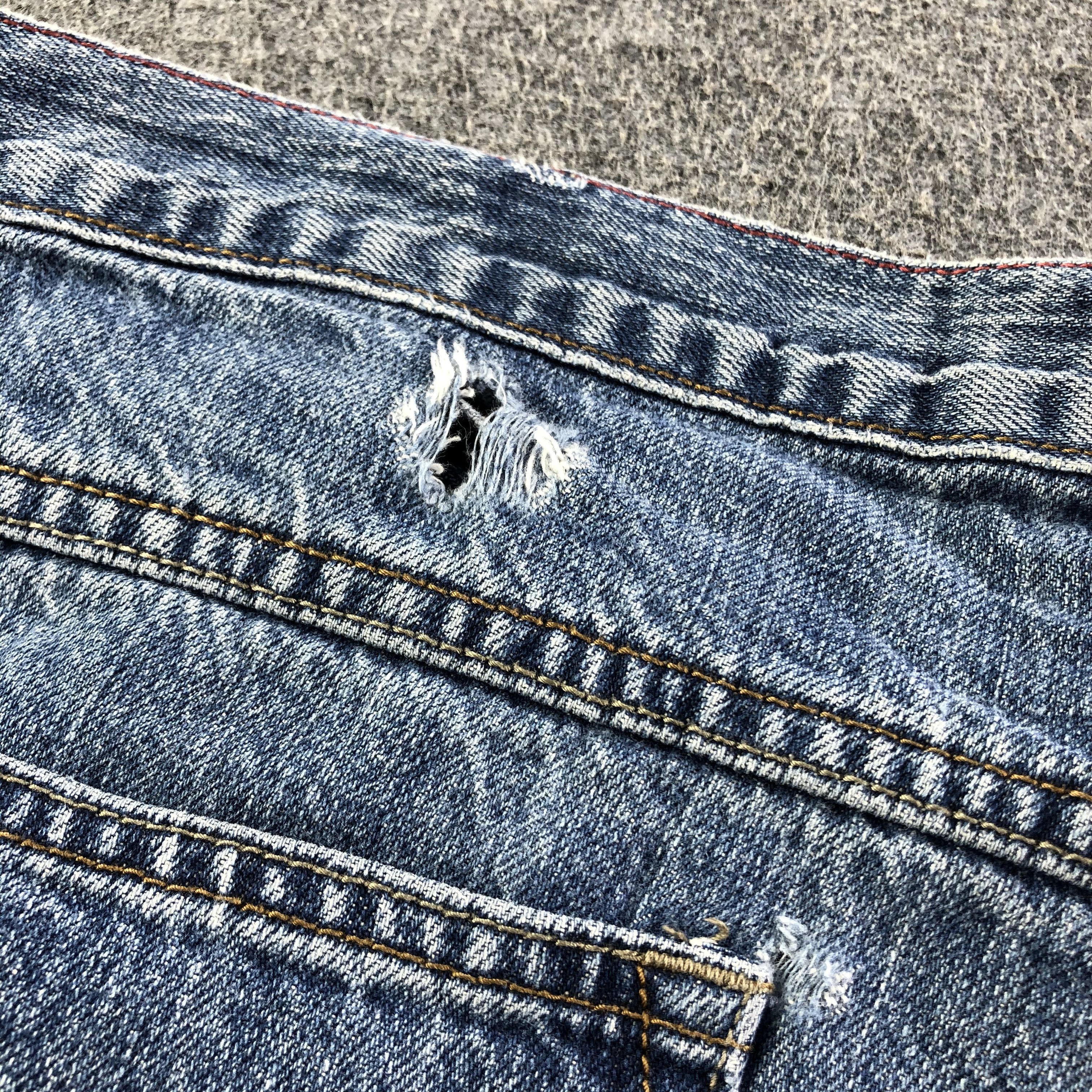Vintage Vintage Blue Wash Wrangler Jeans-J3534 Size US 38 / EU 54 - 8 Thumbnail