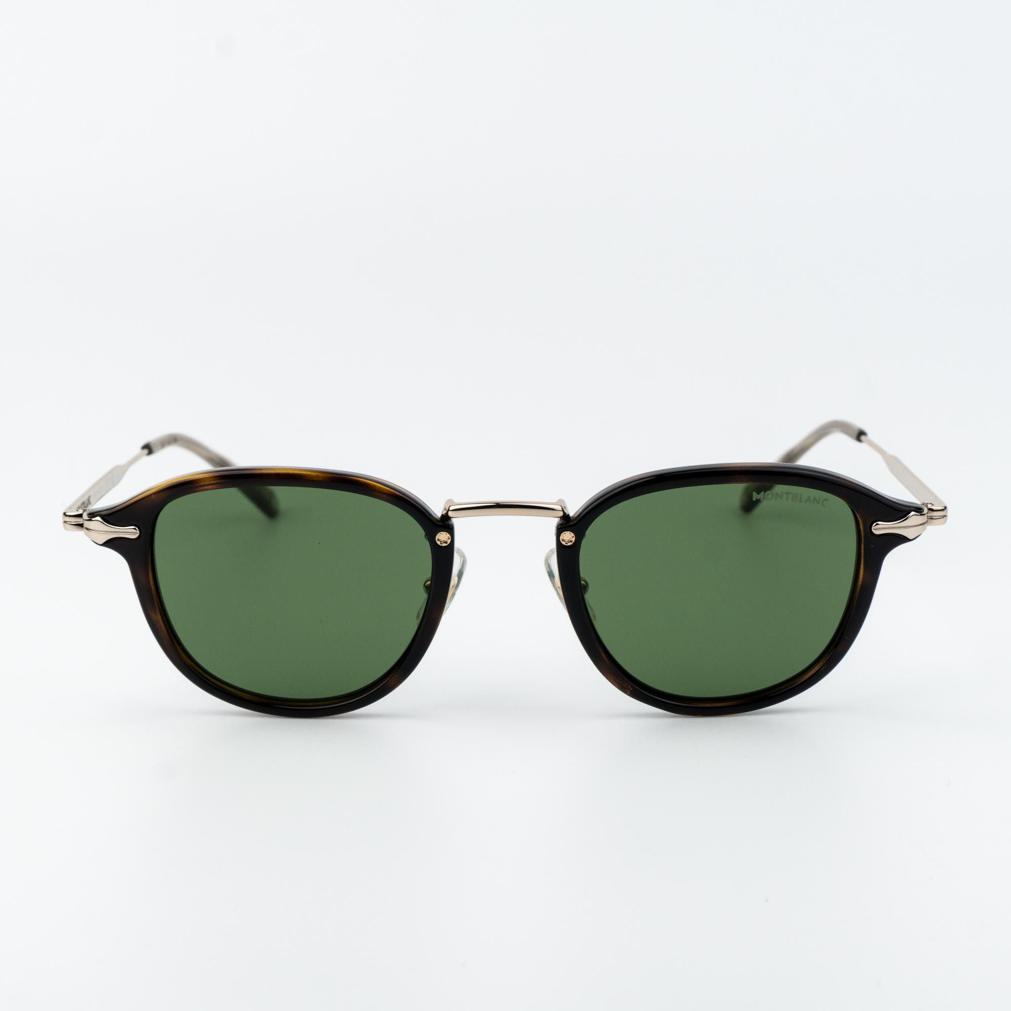 Montblanc Montblanc Men Sunglasses Round MB0336S 002 NEW AUTHENTIC Size ONE SIZE - 2 Thumbnail