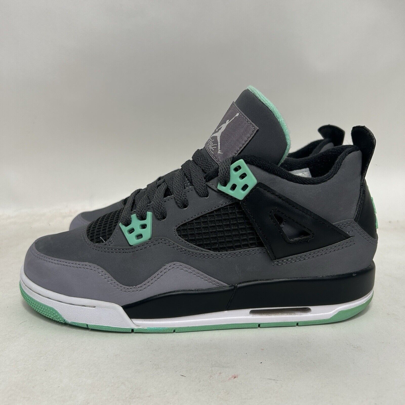 Jordan Brand Nike Shoes Air Jordan 4 Retro BG “Green Glow” 2024 Size US 7.5 / IT 37.5 - 6 Thumbnail