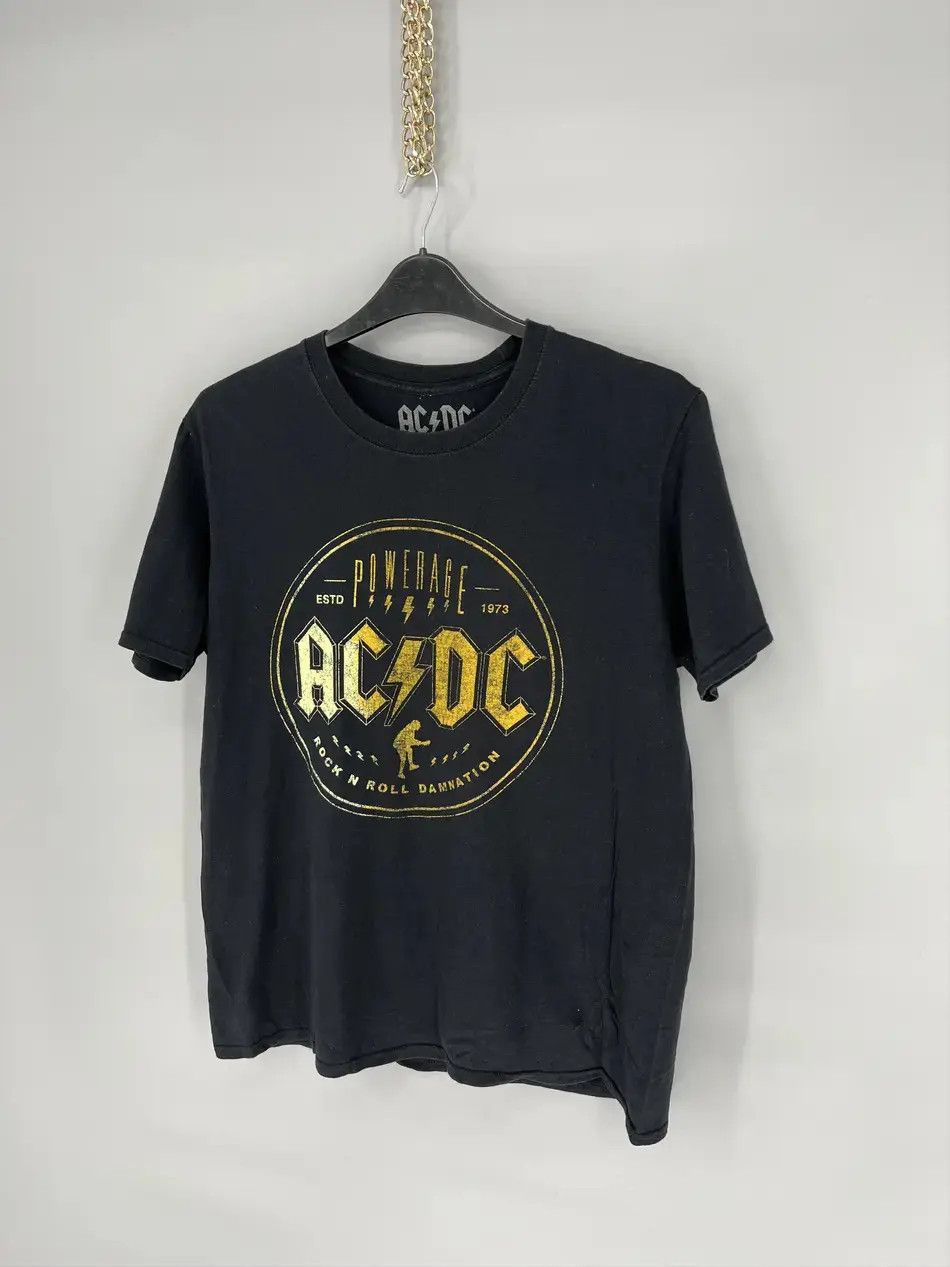 Band Tees Vintage Ac DC band rock tee streetwear metal Size US L / EU 52-54 / 3 - 6 Thumbnail