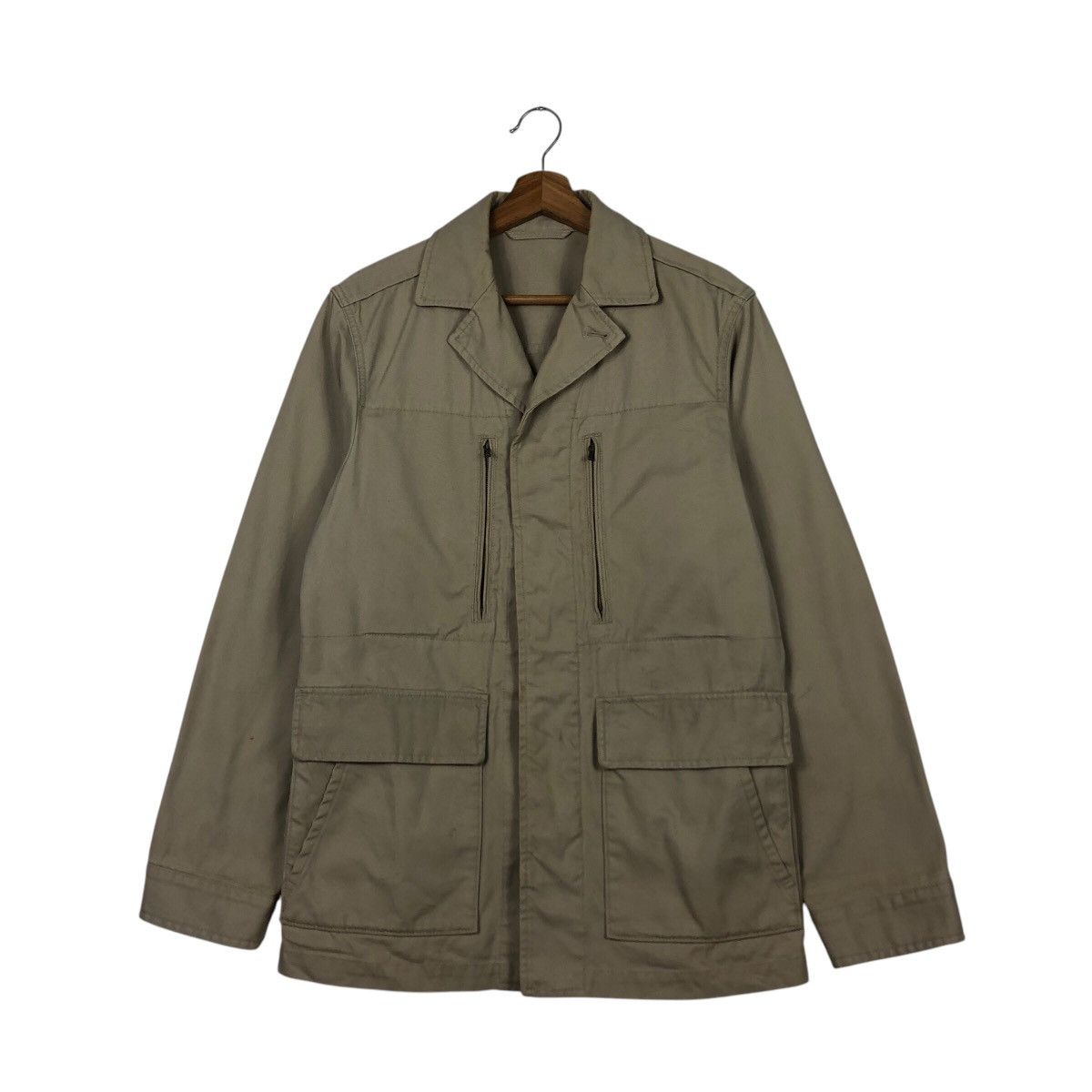 Japanese Brand × Vintage 📌Vintage Chore Work Jacket Duck Canvas Uniqlo Issey Miyake Size US L / EU 52-54 / 3 - 2 Thumbnail