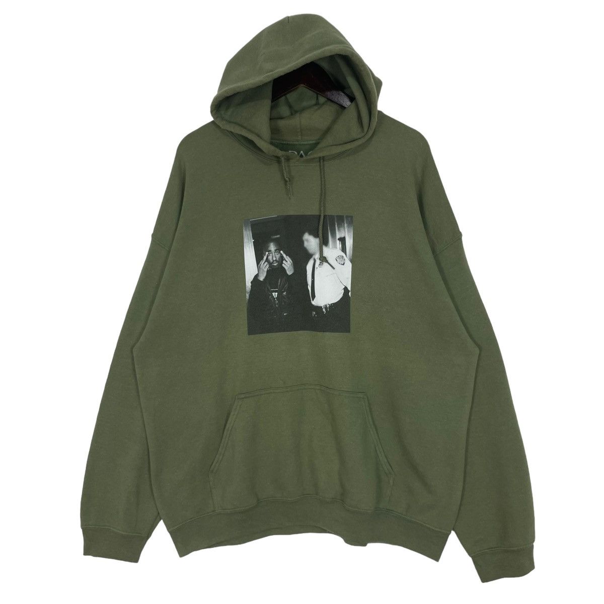 Vintage Vintage 2pac Fxckk Big Logo Sweatshirt Hoodie Size US L / EU 52-54 / 3 - 1 Thumbnail