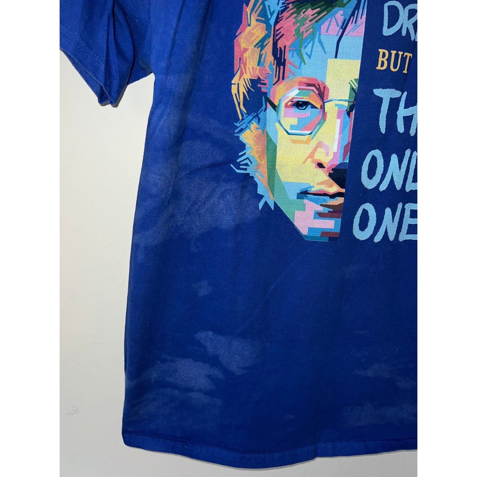 Hanes John Lennon Shirt Imagine The Bealtes Dreamer Music Tee M Size US M / EU 48-50 / 2 - 5 Thumbnail