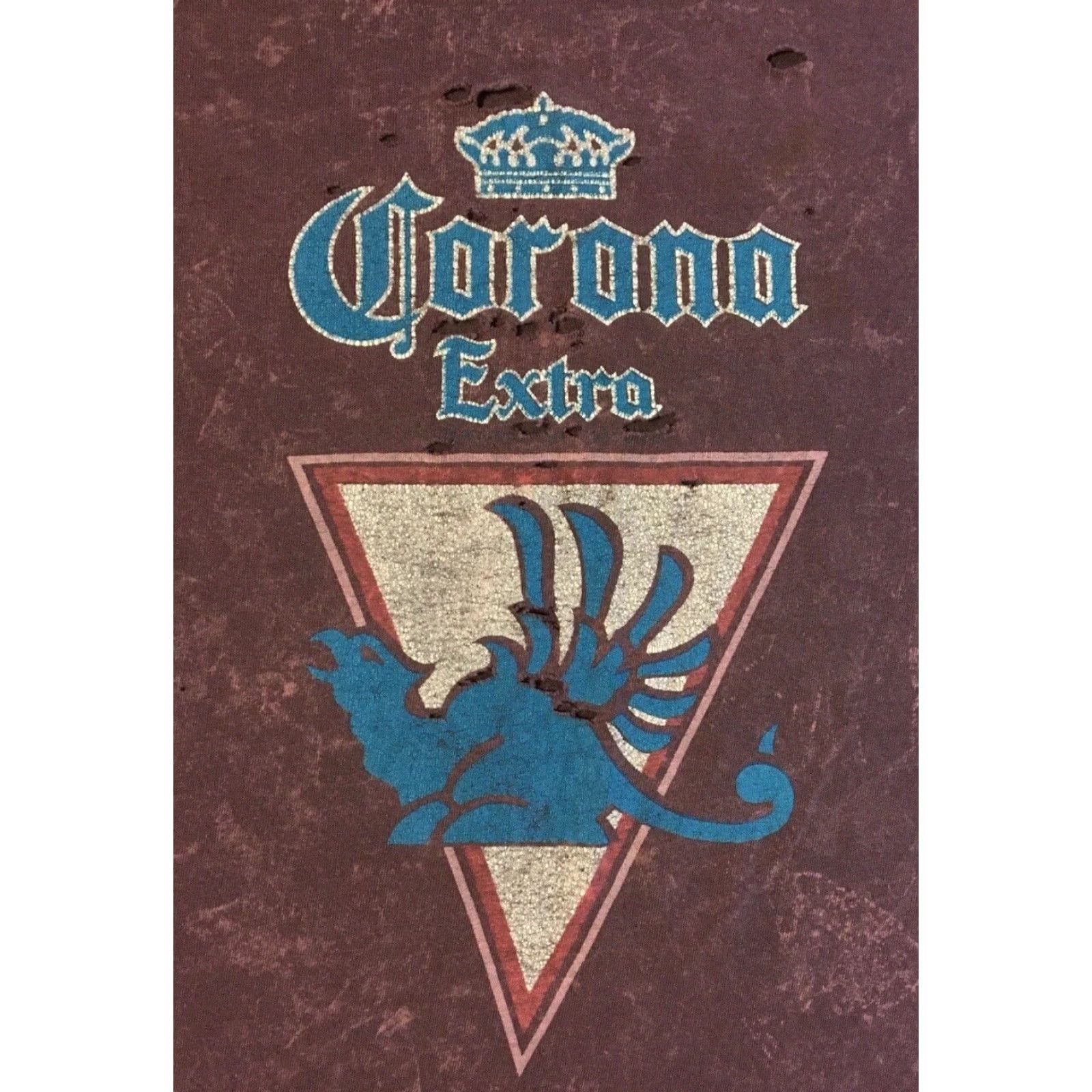 Thrasher VINTAGE Corona Beer Thrashed Faded Distressed Shirt M Red Graphic Tee Men Short Sleeve 90s Grunge Bar Surf Skate Punk Retro BC Size US M / EU 48-50 / 2 - 3 Thumbnail