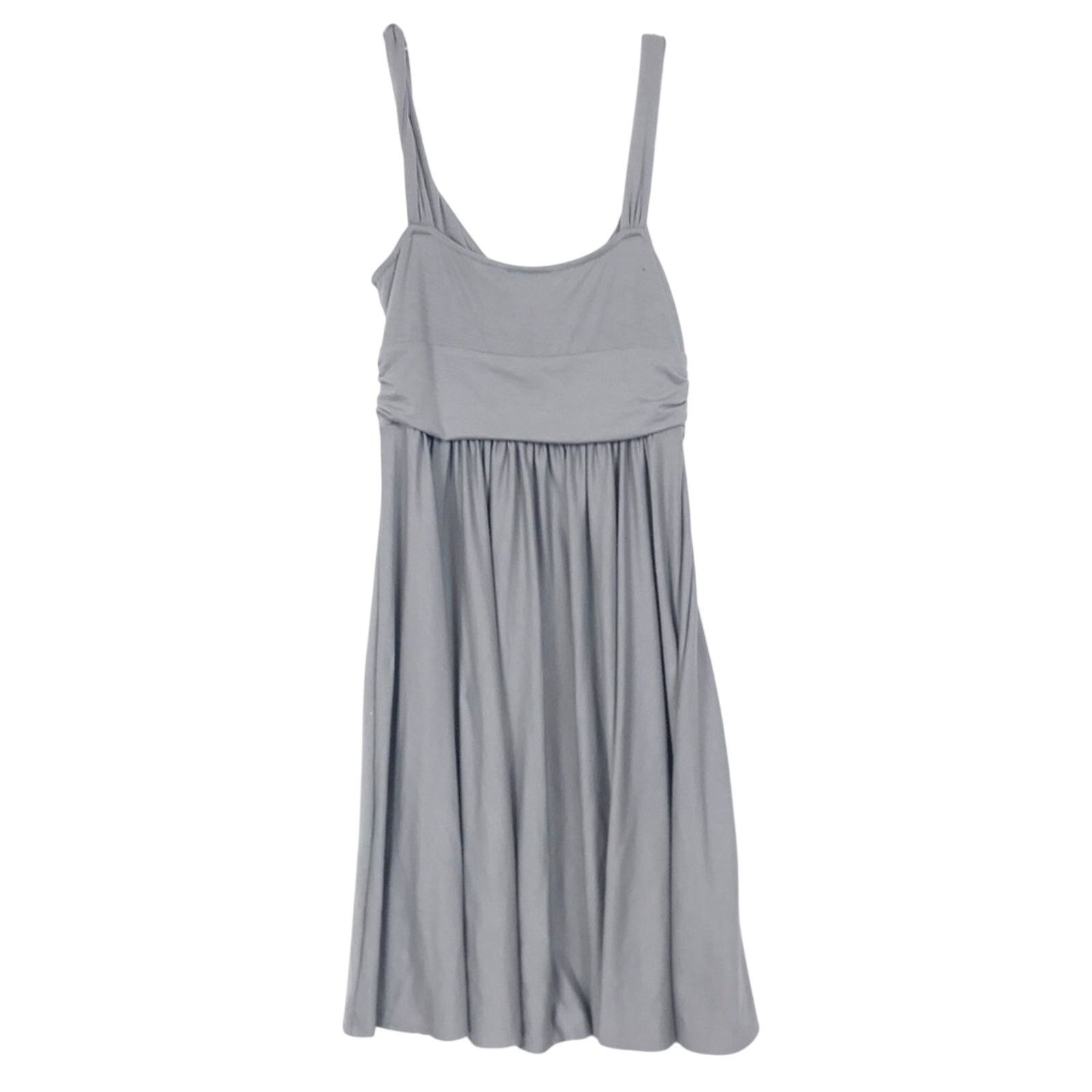 Loft Ann Taylor Loft Gray Sleeveless Flowy Dress Sz S Size S / US 4 / IT 40 - 5 Thumbnail